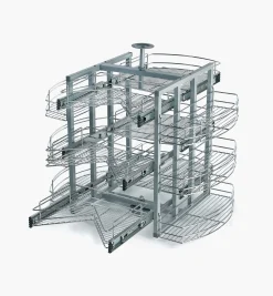Lee Valley Kitchen Hardware>Pull-Out Corner Carousel