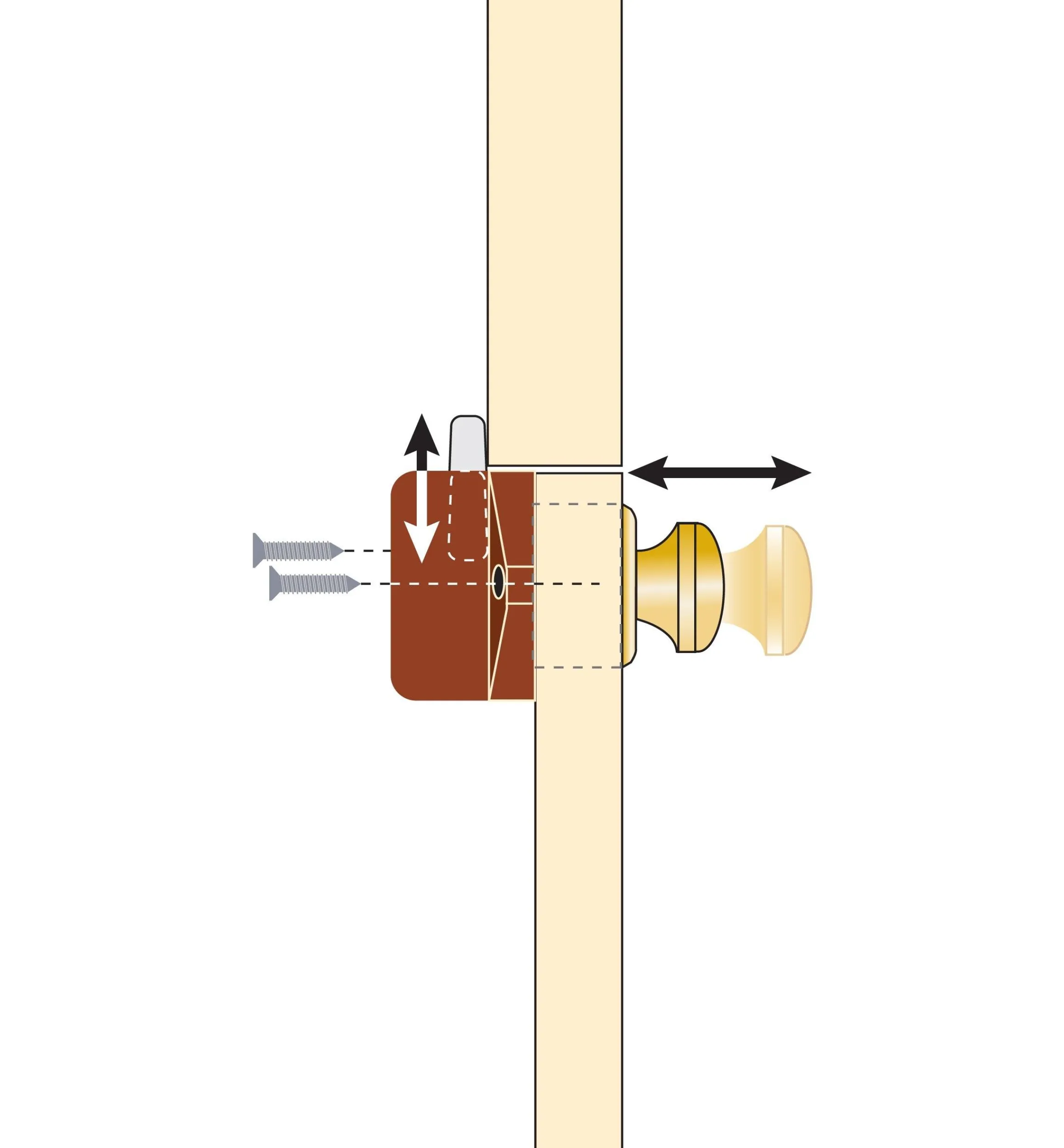 Lee Valley Catches>Push-Button Latches