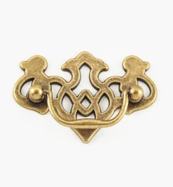 Lee Valley Pulls>Queen Anne Plate Handle