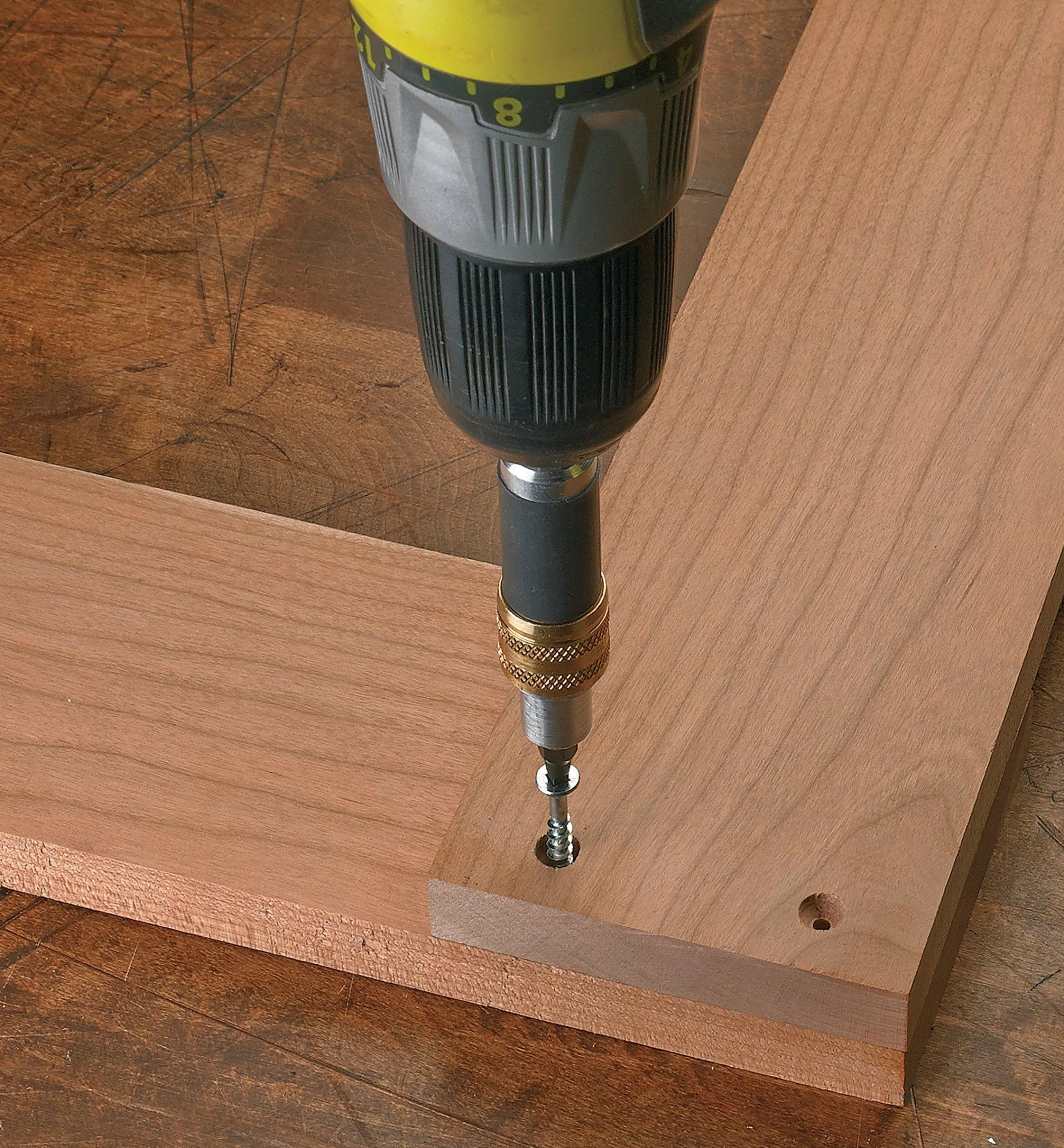 Lee Valley Power Tool Accessories>Quick-Change Drill/Countersink Set
