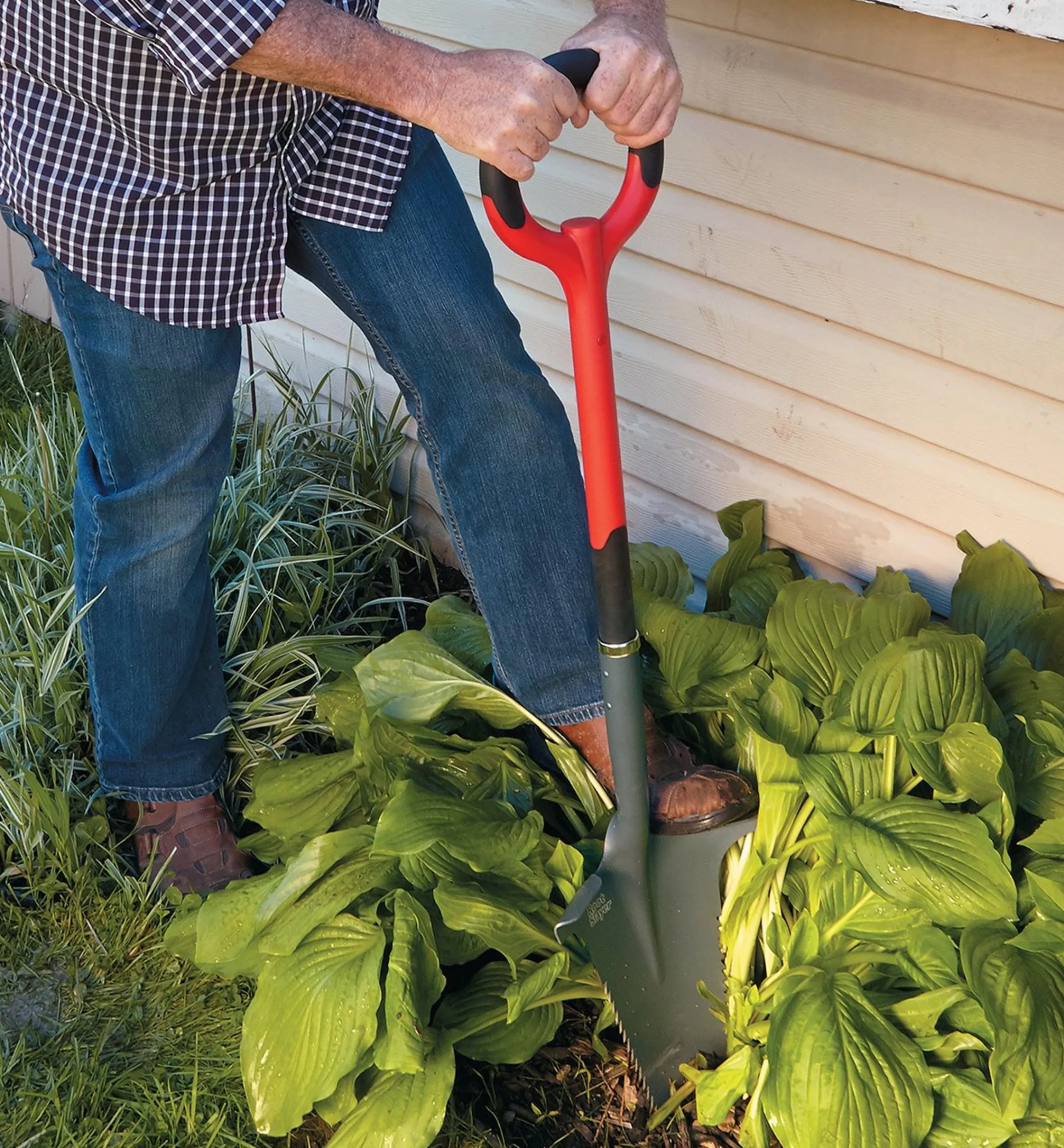 Lee Valley Spades>Radius Root-Cutter Transplant Spade