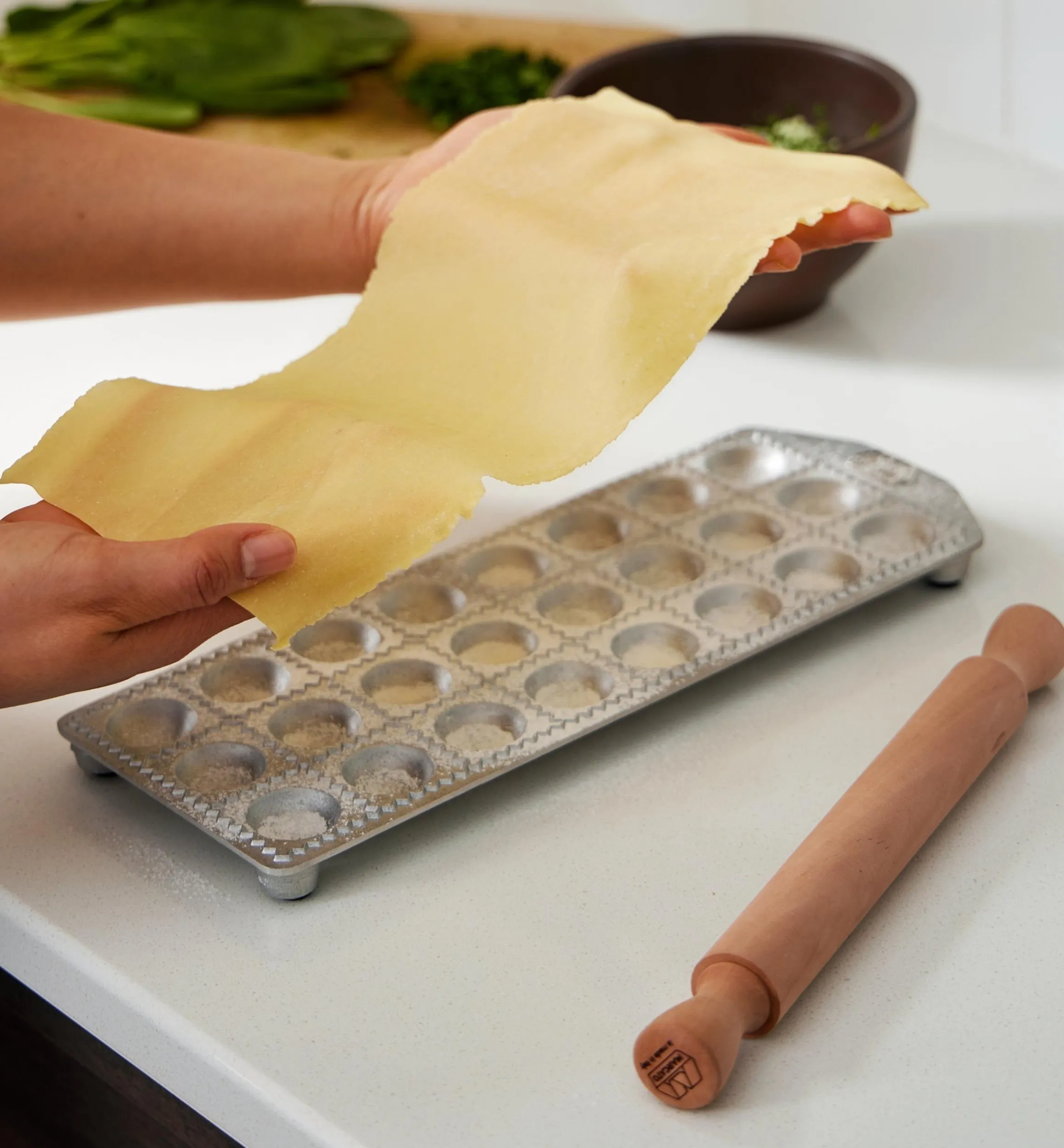Lee Valley Pasta Making>Ravioli Mold