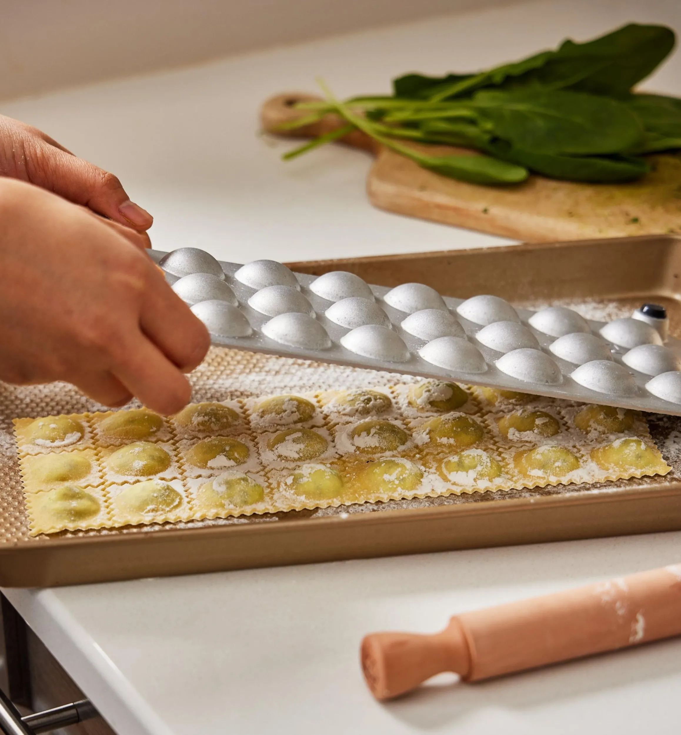 Lee Valley Pasta Making>Ravioli Mold