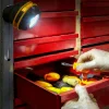 Lee Valley Lighting>Rechargeable Heavy-Duty Magnetic LED Orb Light