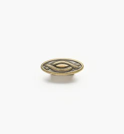 Lee Valley Knobs>Ribbon Oval Knob