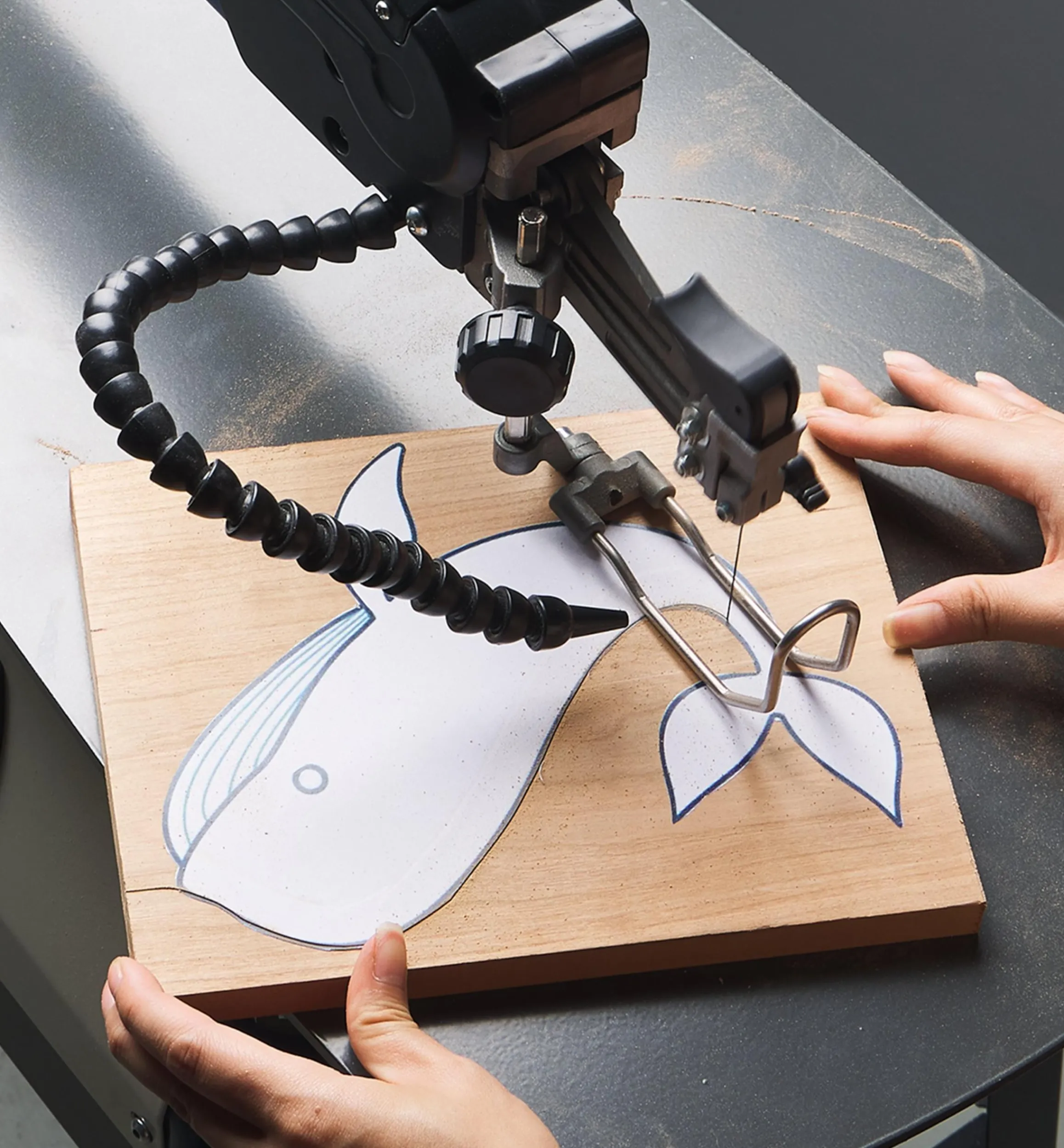 Lee Valley Power Tools>Rikon 22" Professional Variable-Speed Scroll Saw
