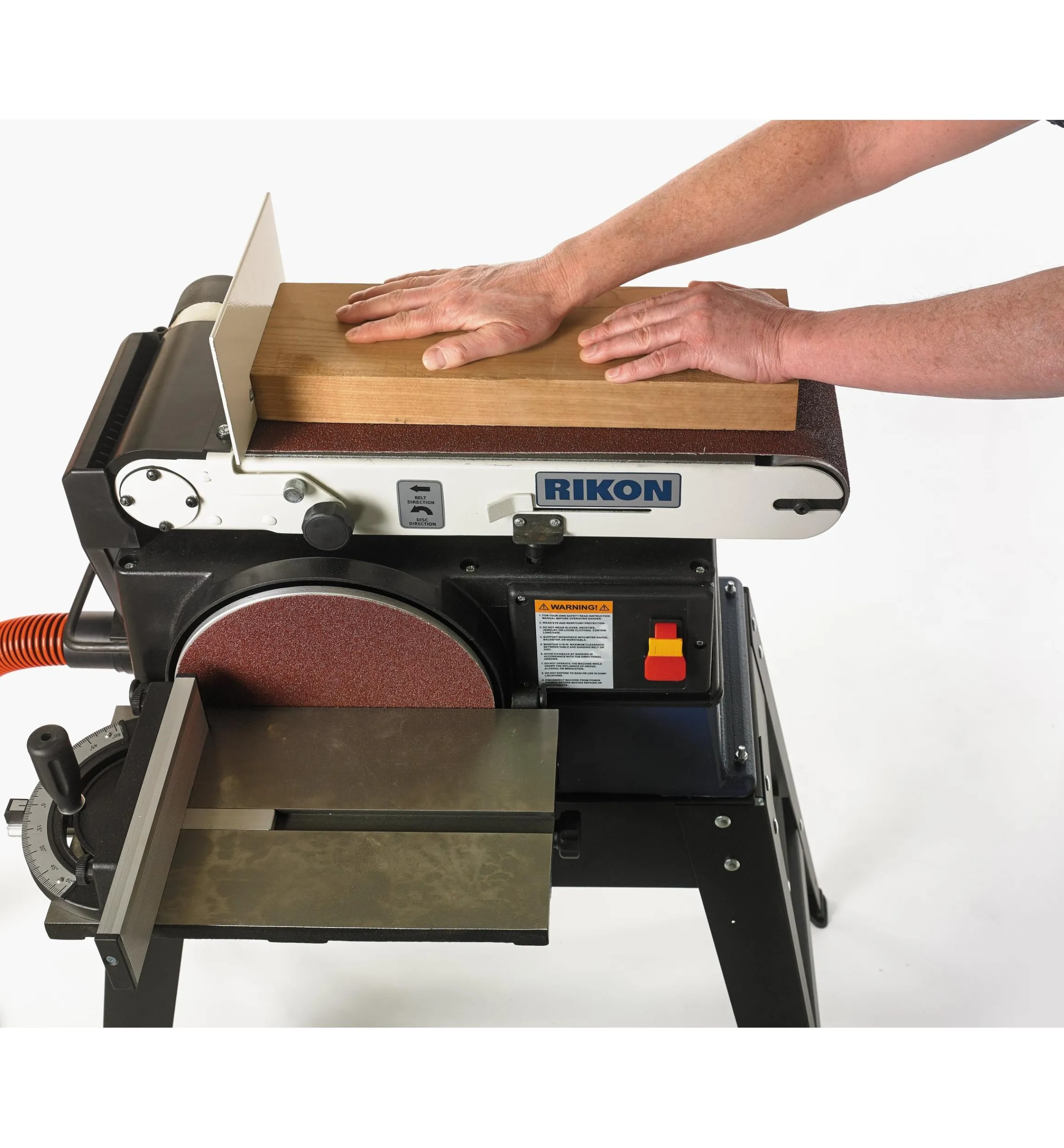 Lee Valley Power Tools>Rikon Combination Belt & Disc Sander