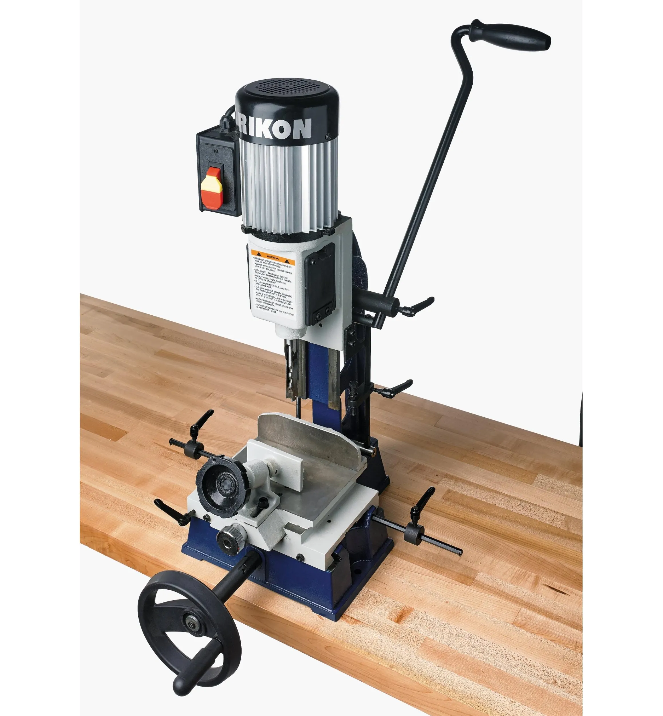 Lee Valley Power Tools>Rikon Sliding-Table Benchtop Mortiser