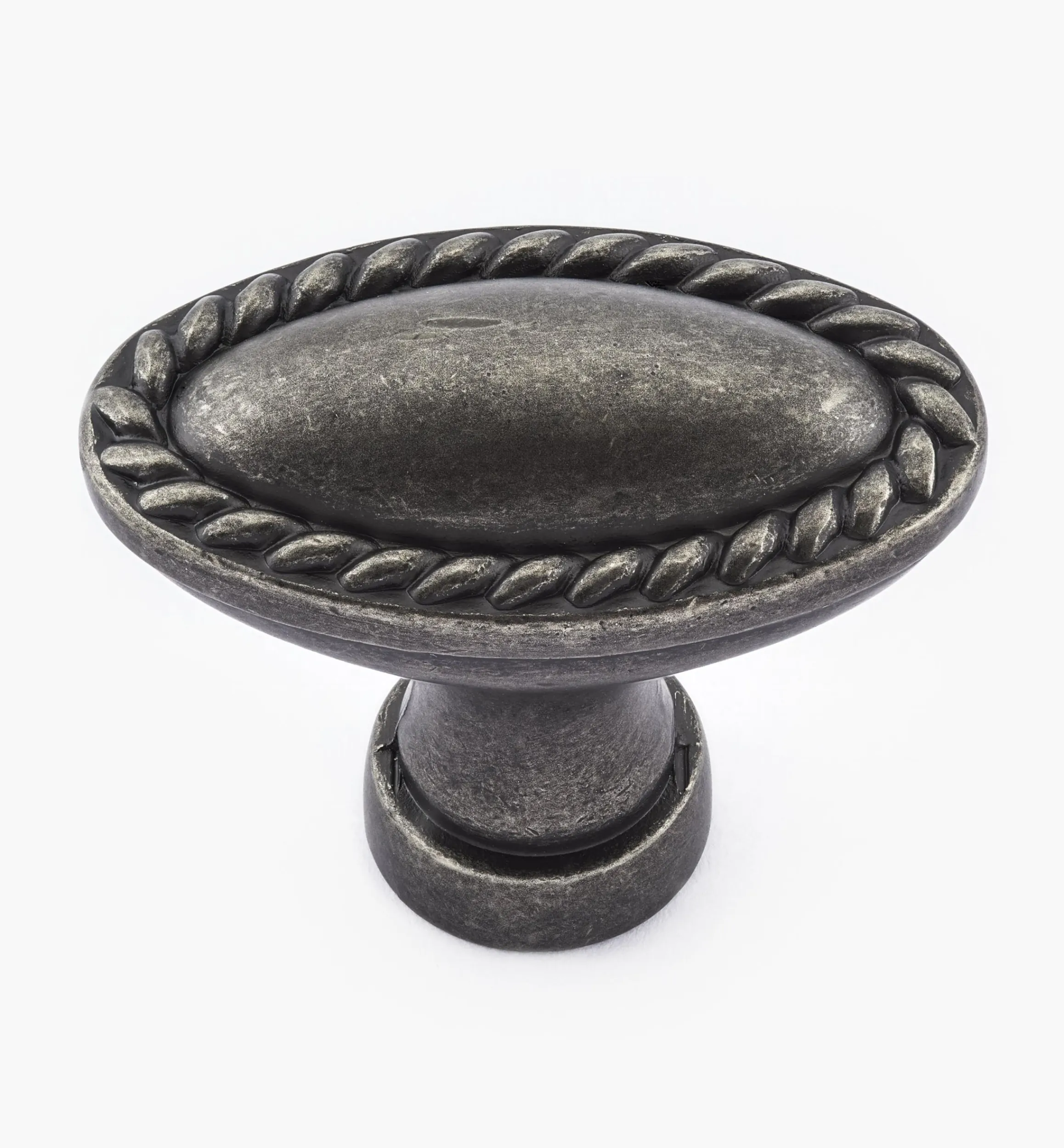 Lee Valley Knobs>Rope-Edge Oval Knob