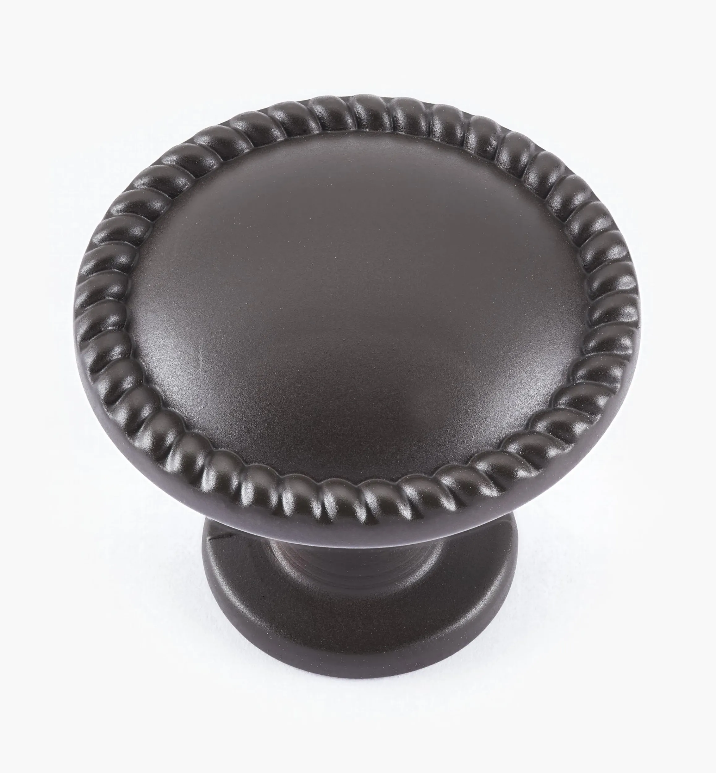 Lee Valley Knobs>Rope-Edge Round Knob