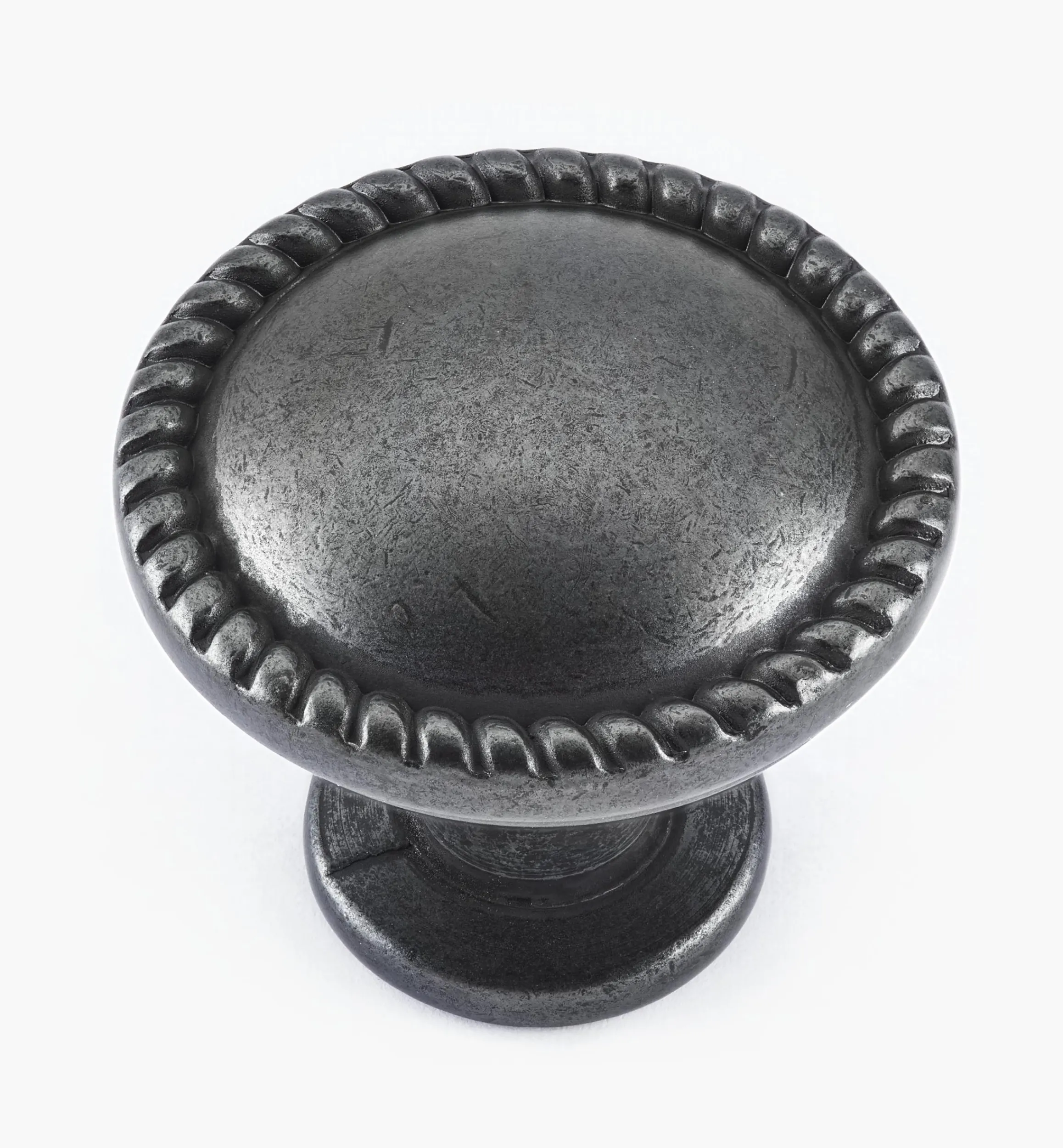 Lee Valley Knobs>Rope-Edge Round Knob