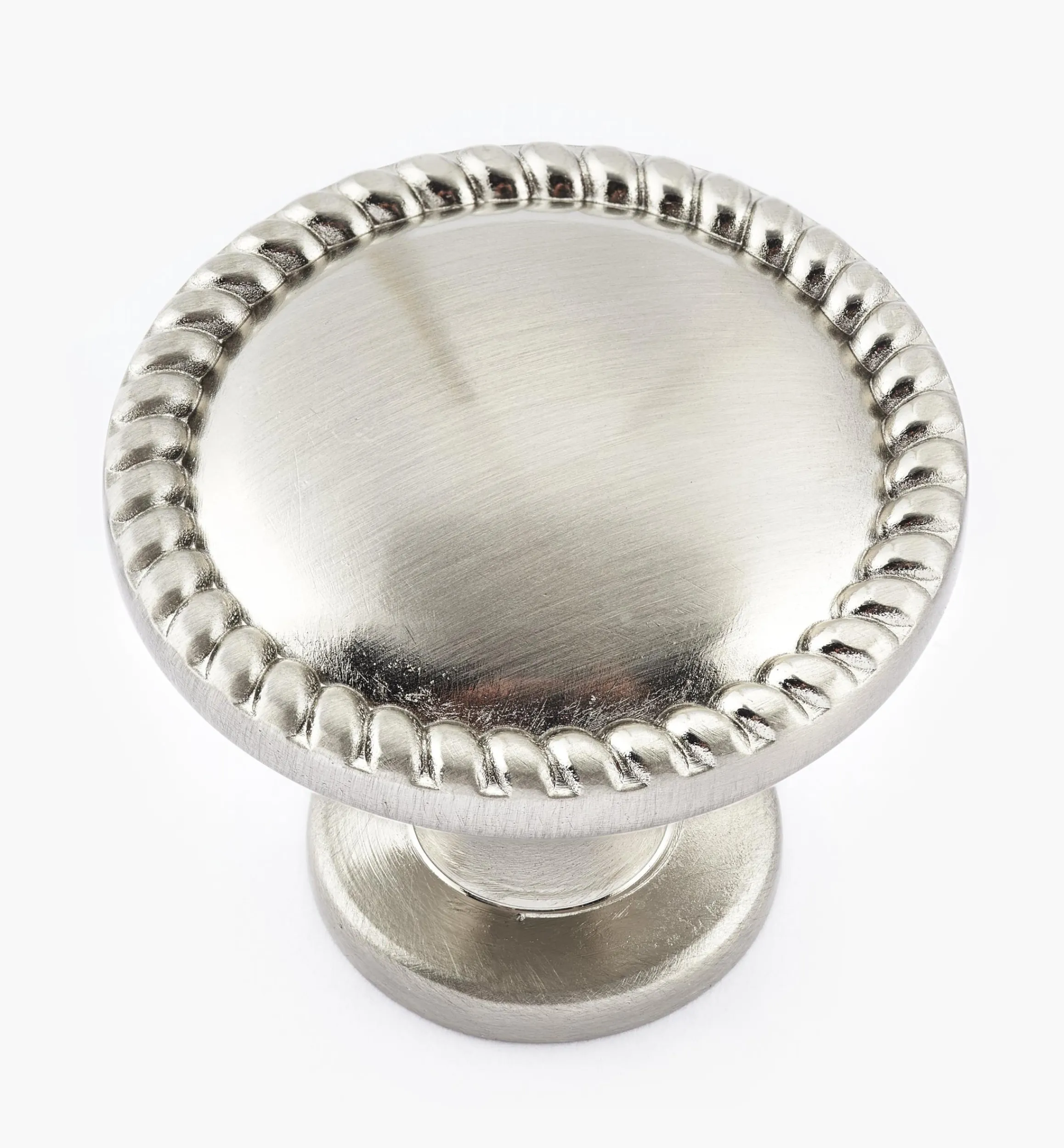 Lee Valley Knobs>Rope-Edge Round Knob