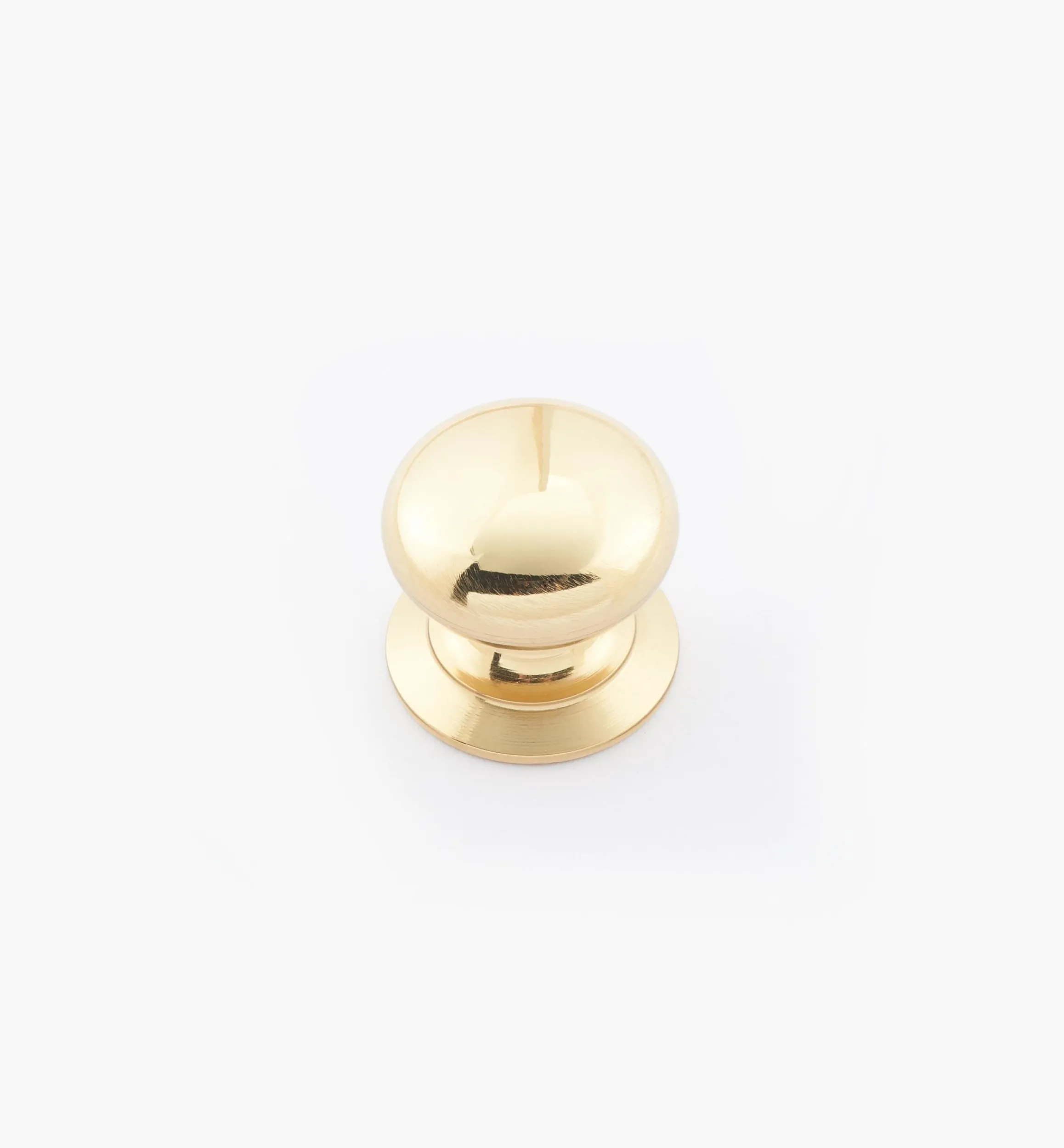 Lee Valley Knobs>Round Brass Plain Knobs