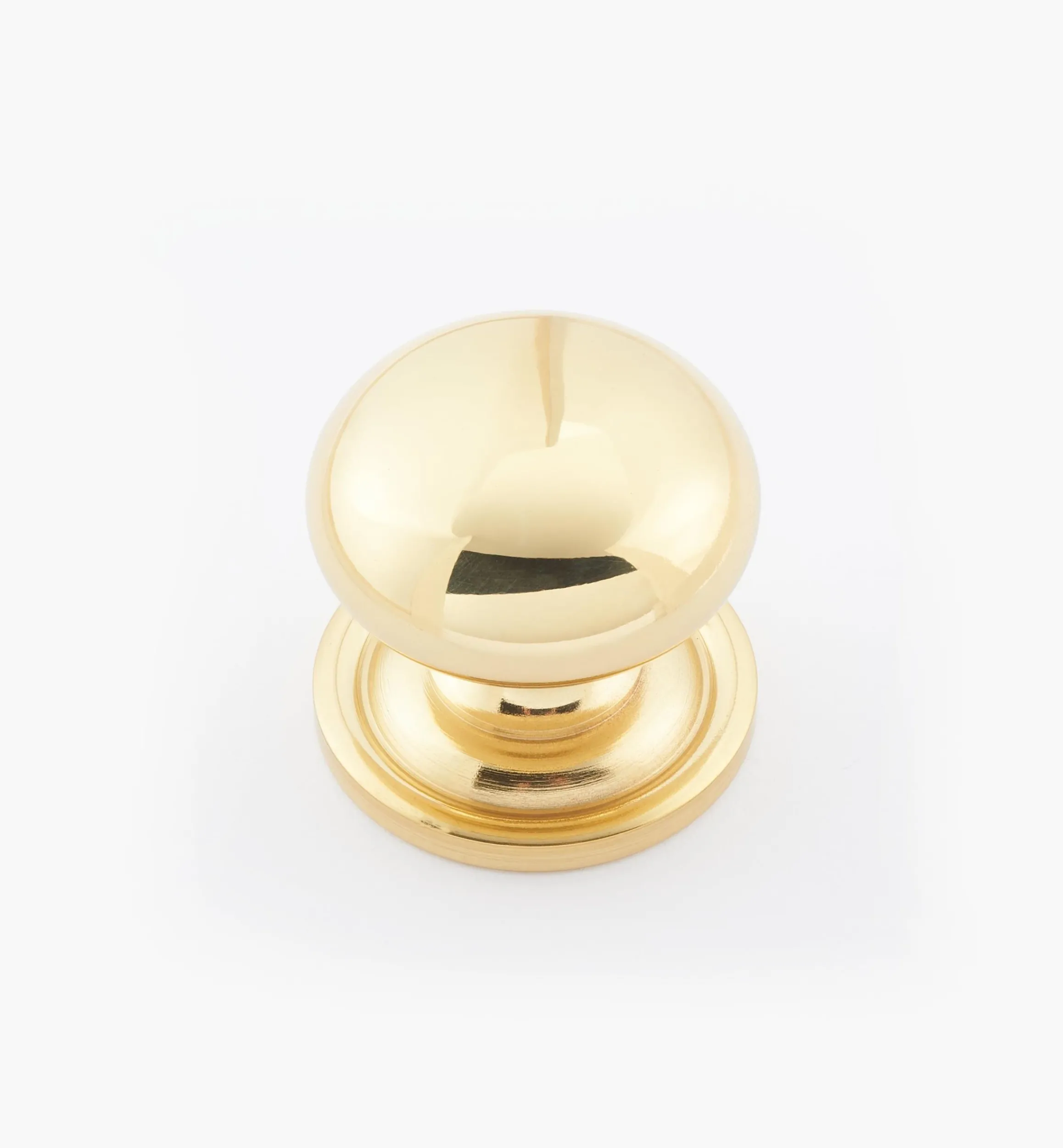 Lee Valley Knobs>Round Brass Plain Knobs