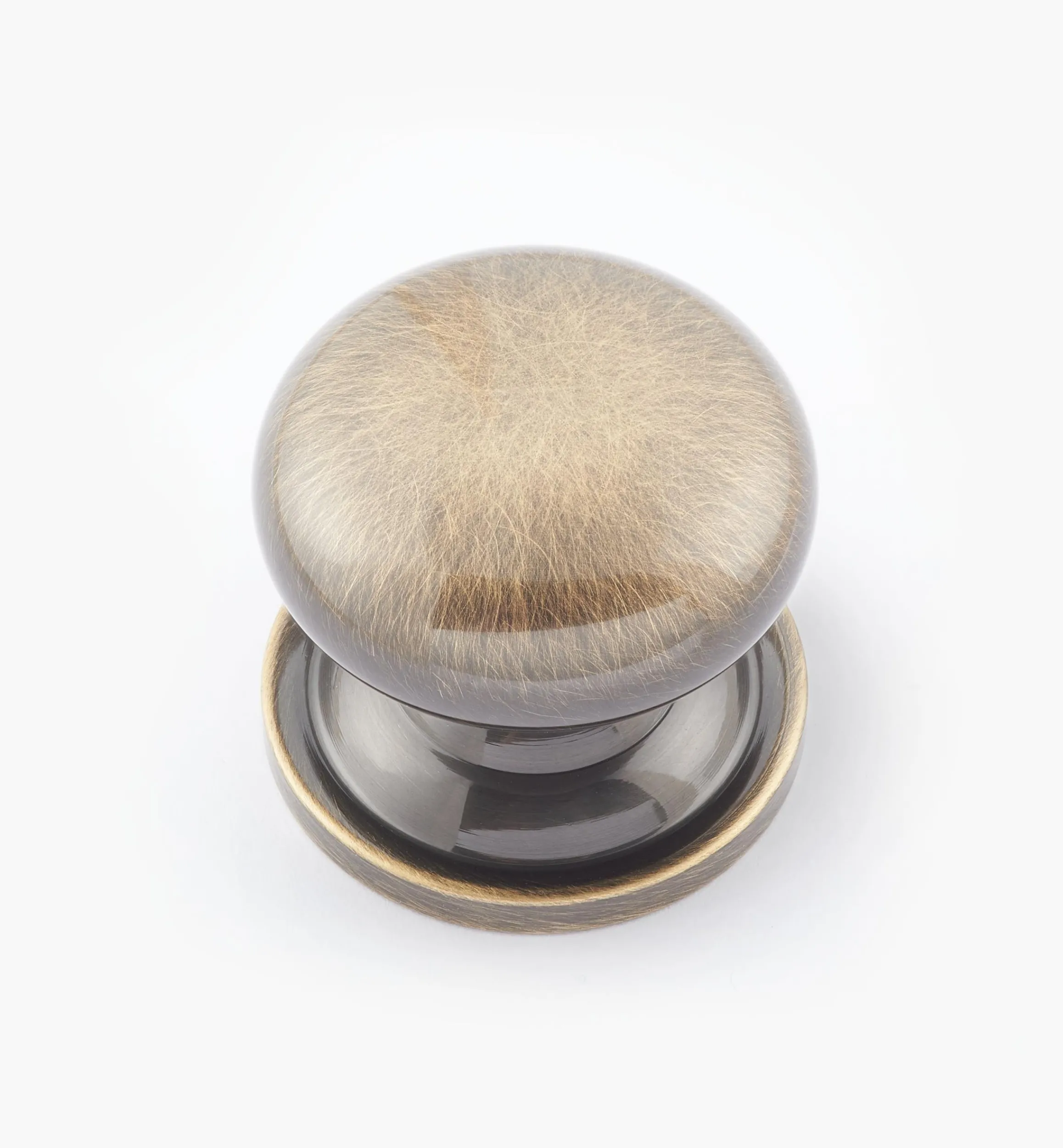 Lee Valley Knobs>Round Brass Plain Knobs