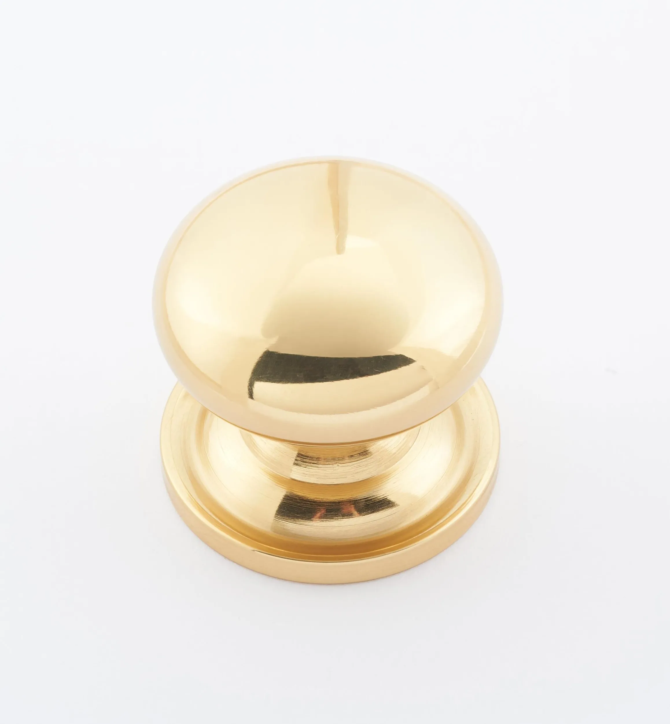 Lee Valley Knobs>Round Brass Plain Knobs