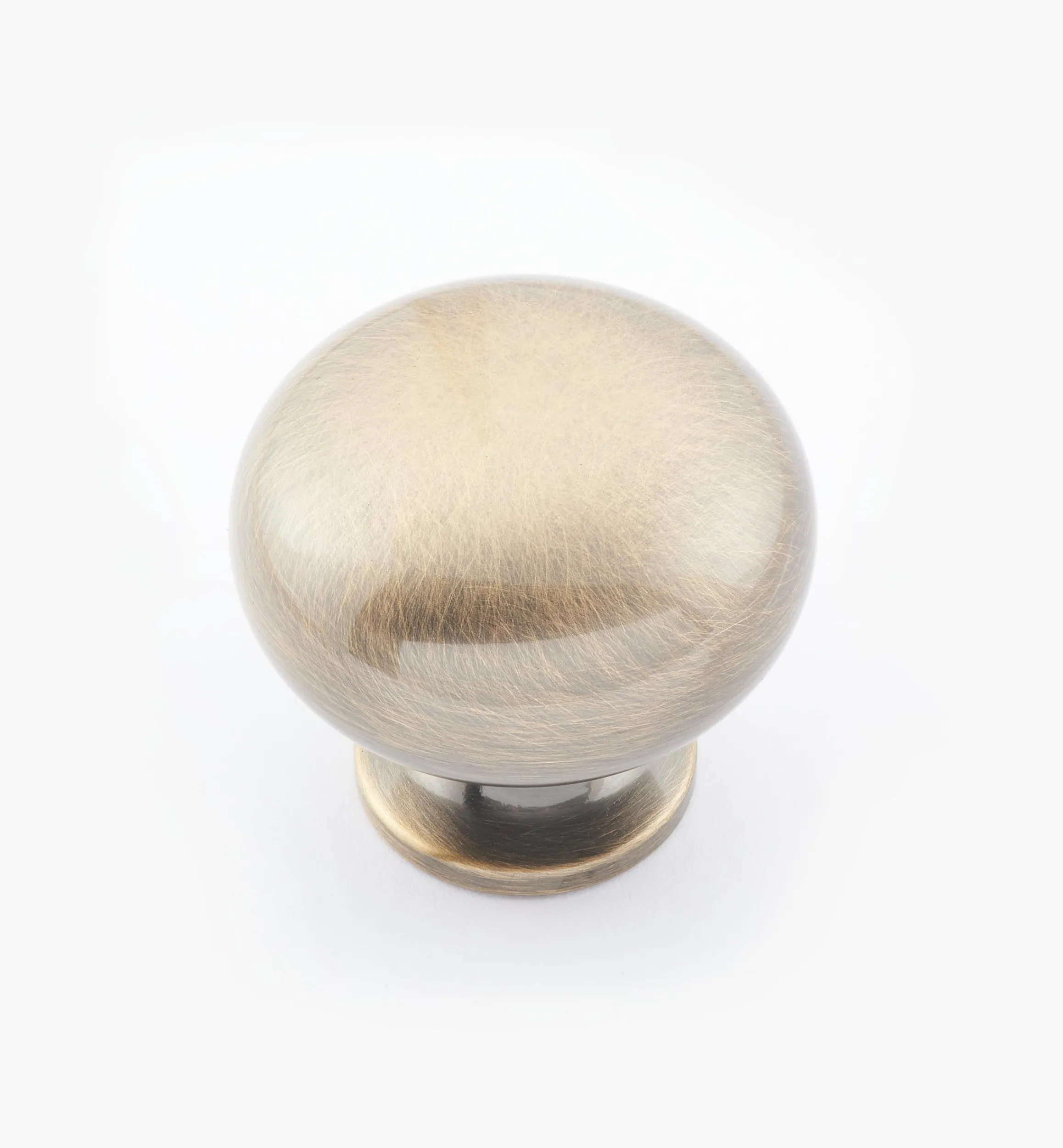 Lee Valley Knobs>Round Brass Plain Knobs
