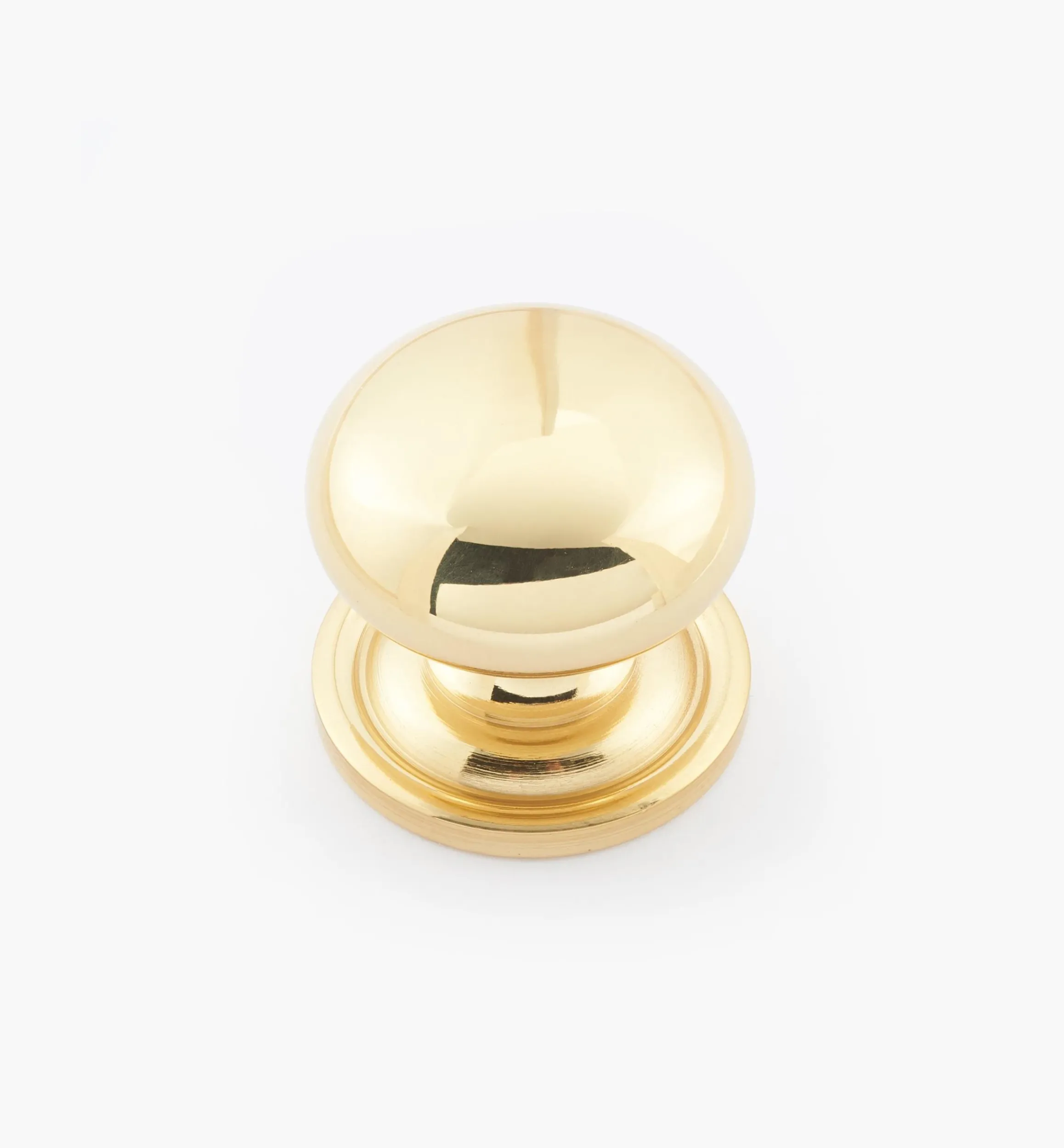 Lee Valley Knobs>Round Brass Plain Knobs