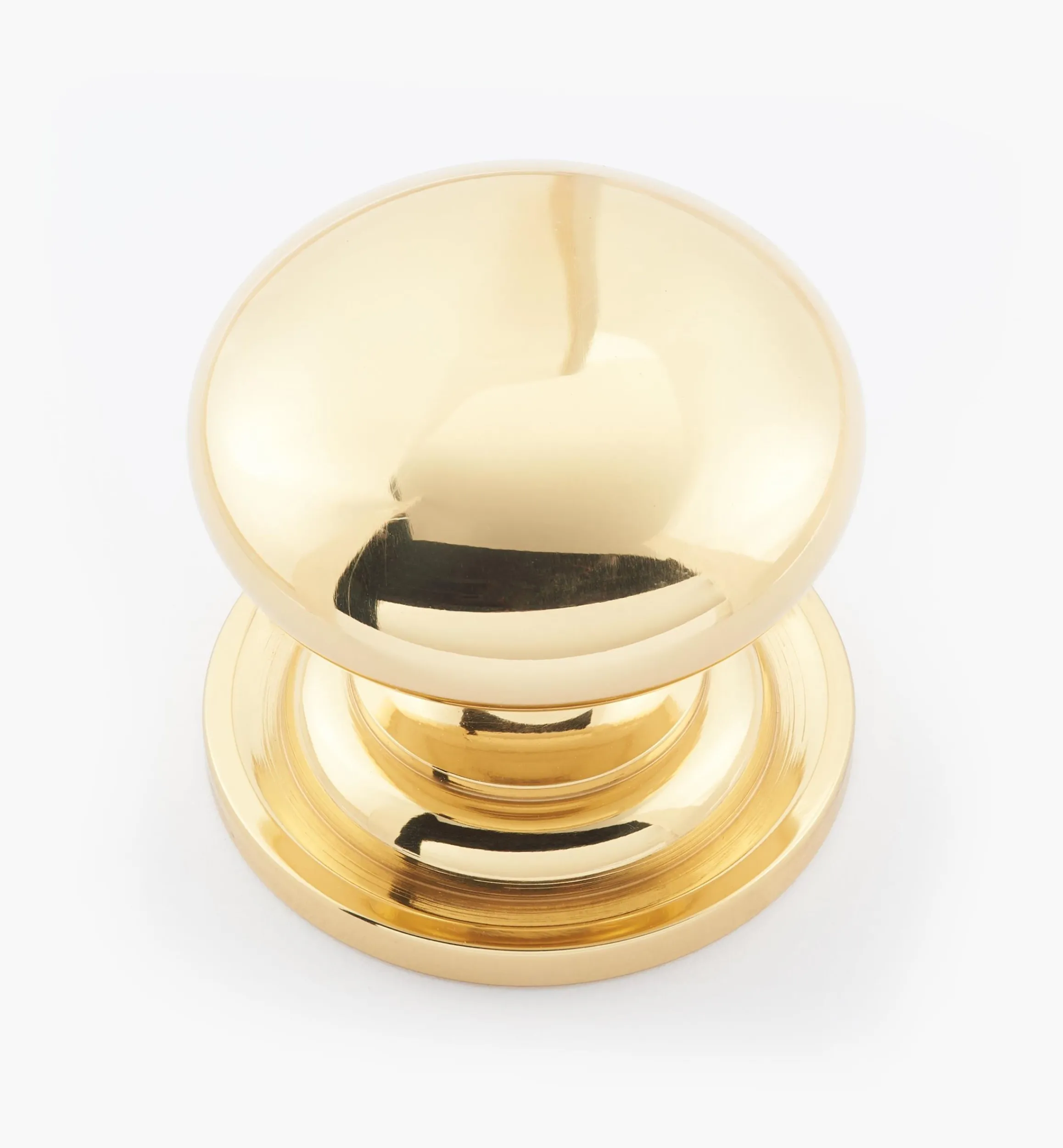 Lee Valley Knobs>Round Brass Plain Knobs