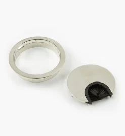 Lee Valley Cable Management>Round Metal Cable Grommets