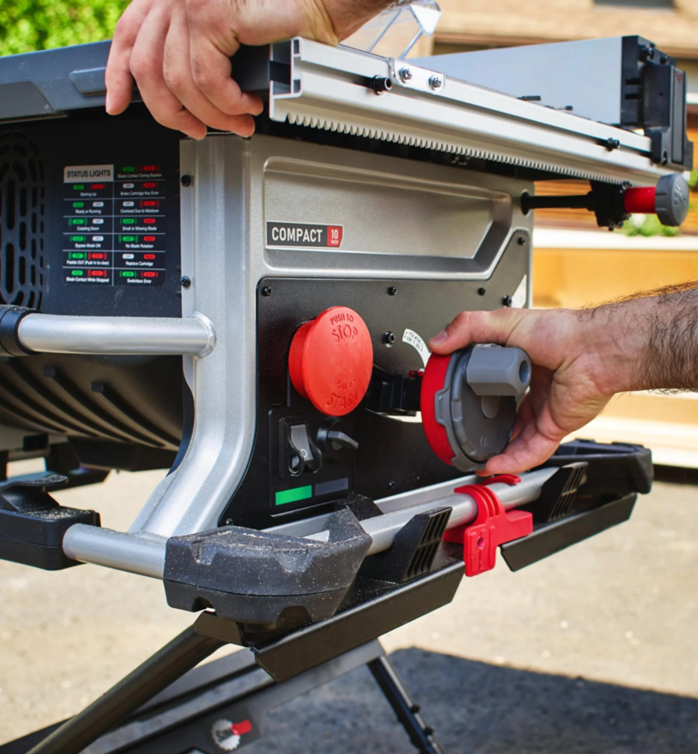Lee Valley Power Tools>SawStop 10" Compact Table Saw
