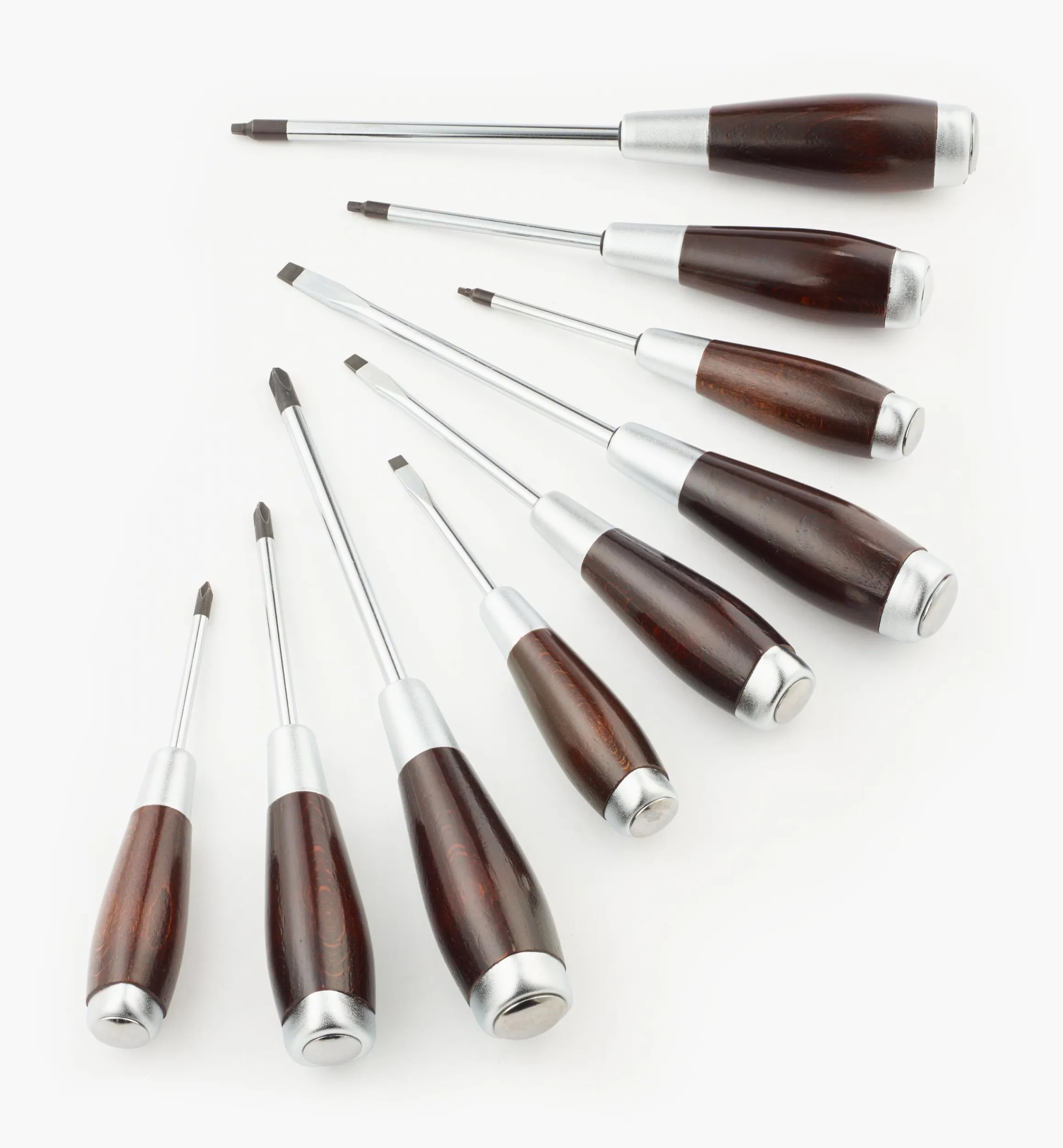 Lee Valley Screwdrivers>Set Of 9 Heavy-Duty Screwdrivers