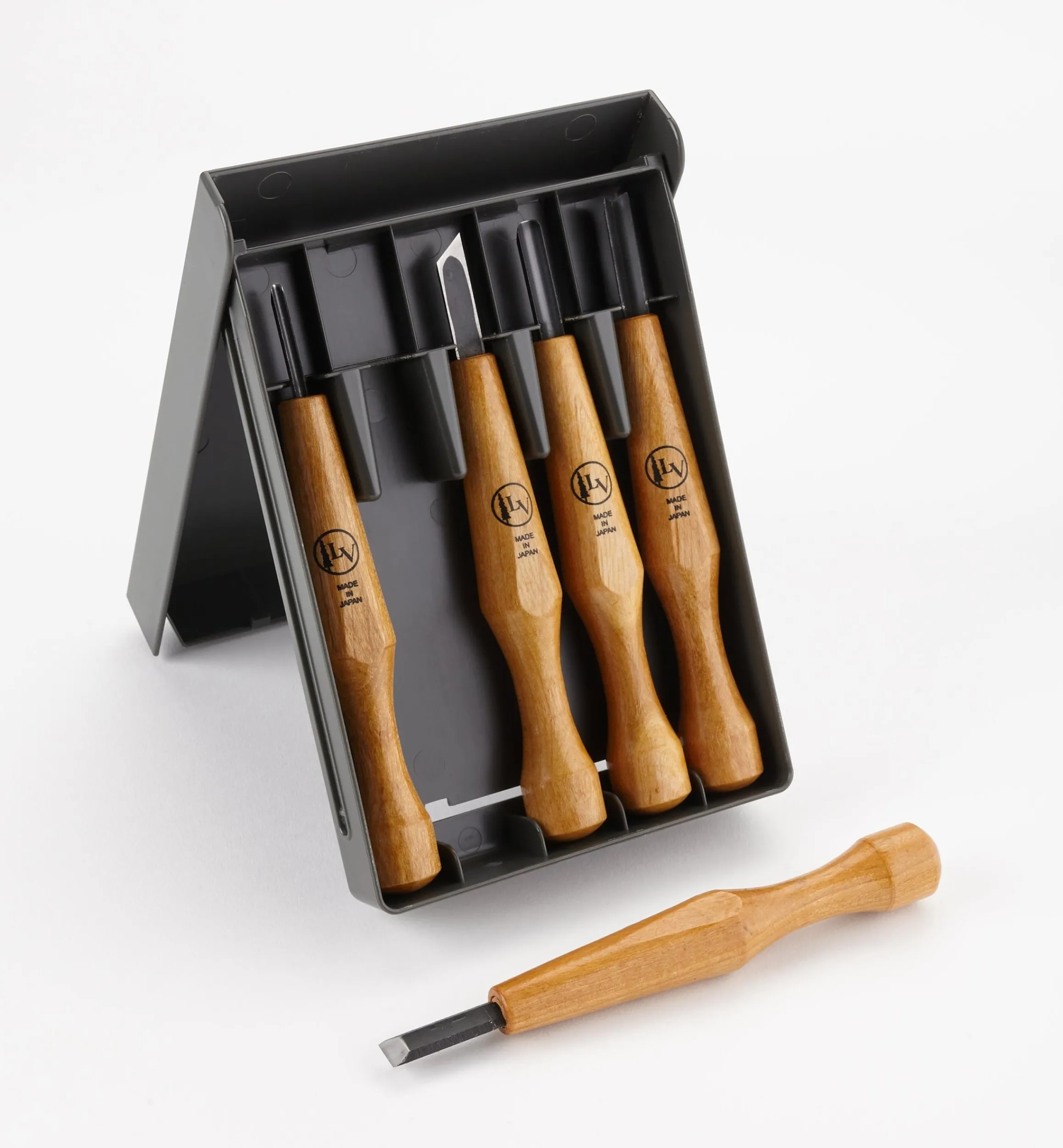 Lee Valley Hand Tools>Set Of 5 Japanese Detail Carving Tools