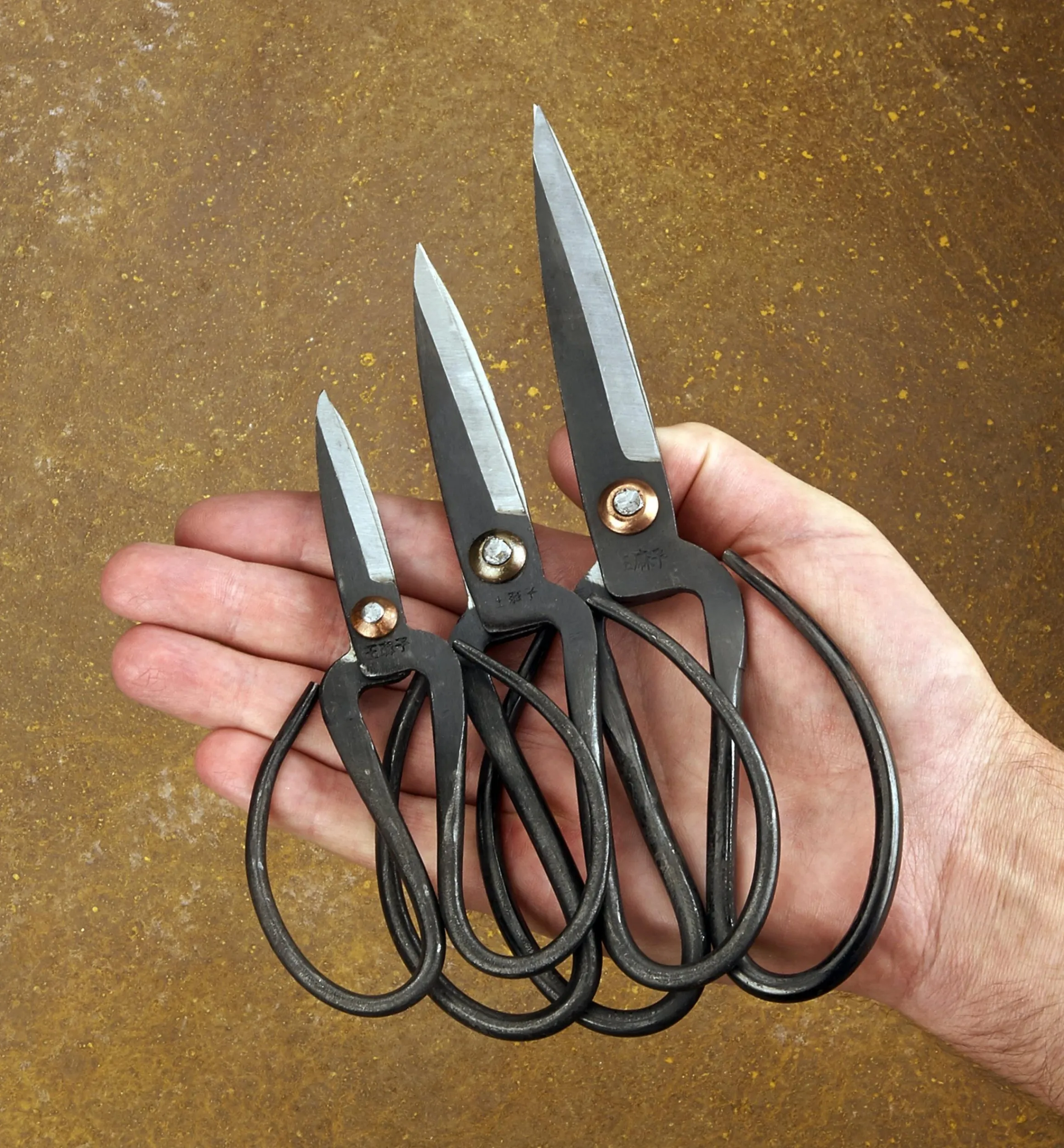 Lee Valley Scissors>Set Of 3 Traditional Chinese Scissors