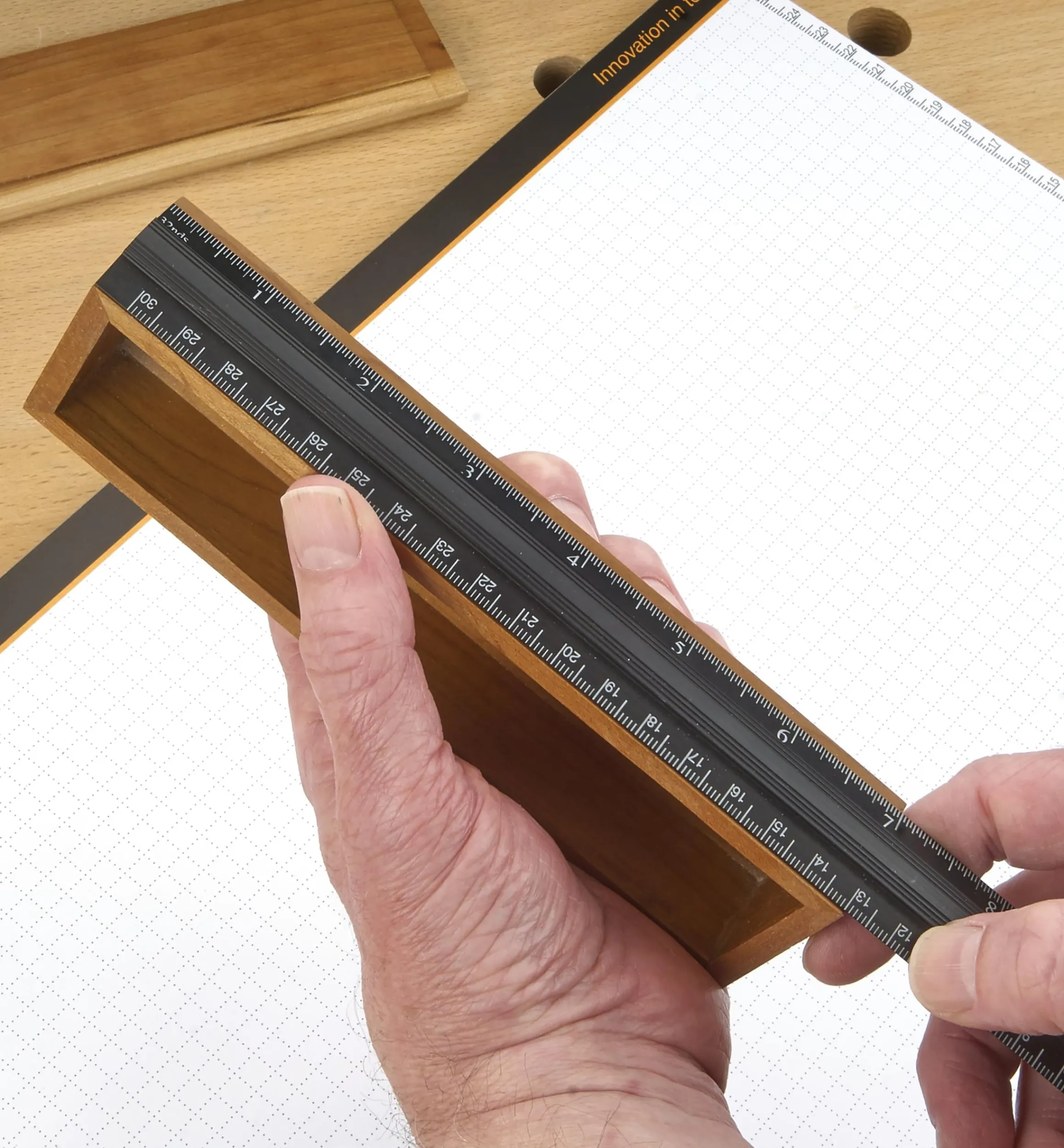 Lee Valley Marking & Measuring>Set Of 4 Veritas Imperial/Metric Aluminum Bench Rules