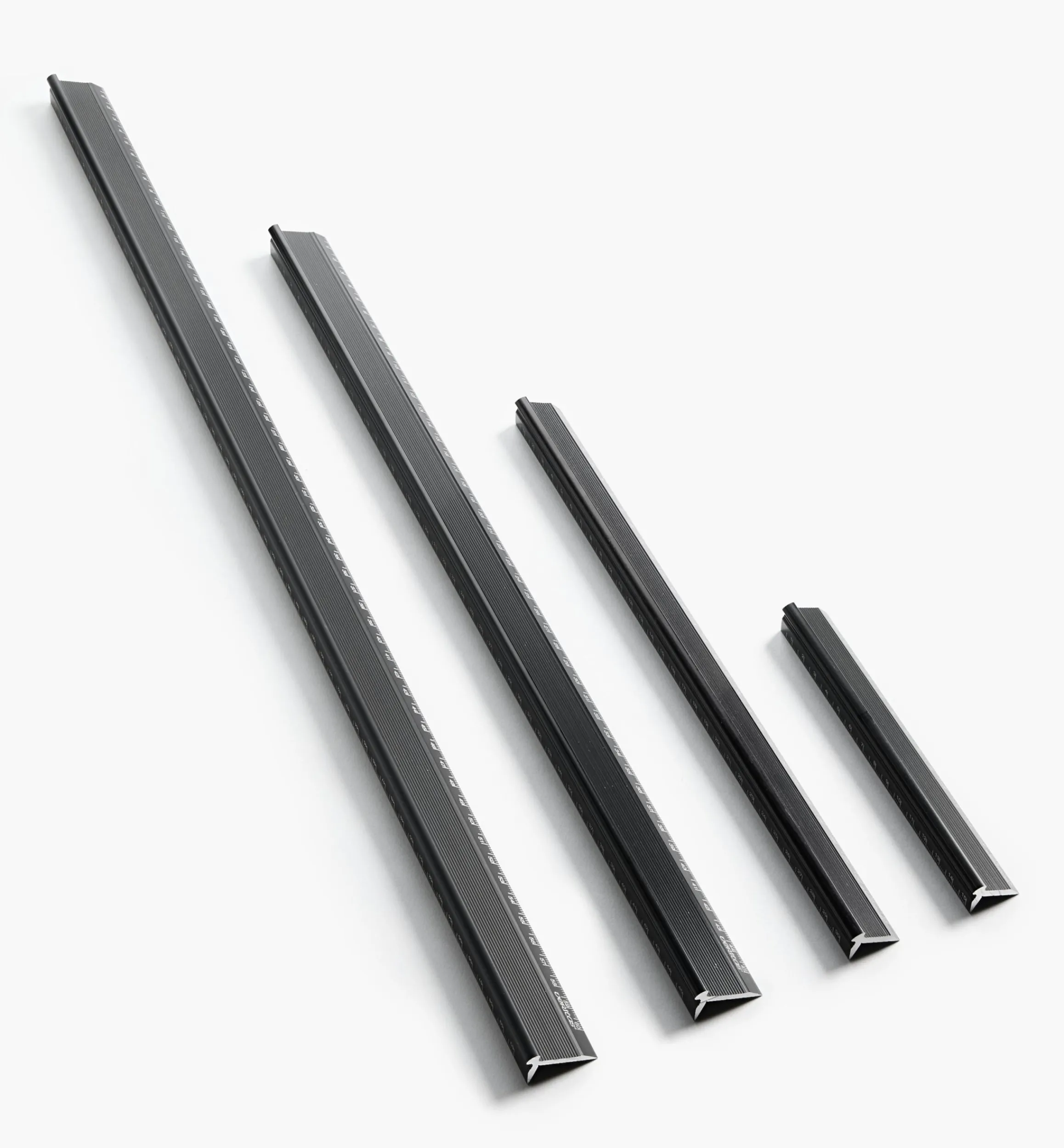 Lee Valley Marking & Measuring>Set Of 4 Veritas Metric Edge Rules