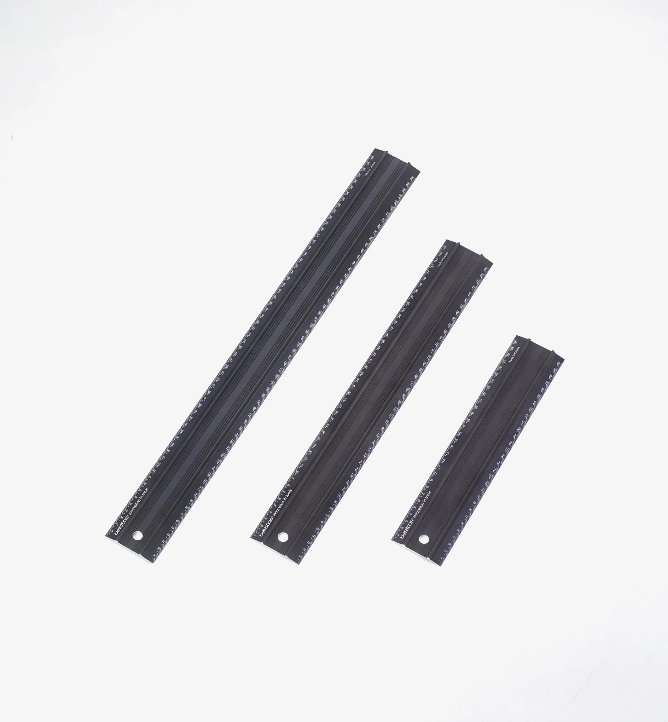 Lee Valley Marking & Measuring>Set Of 3 Veritas Metric Shop Rules