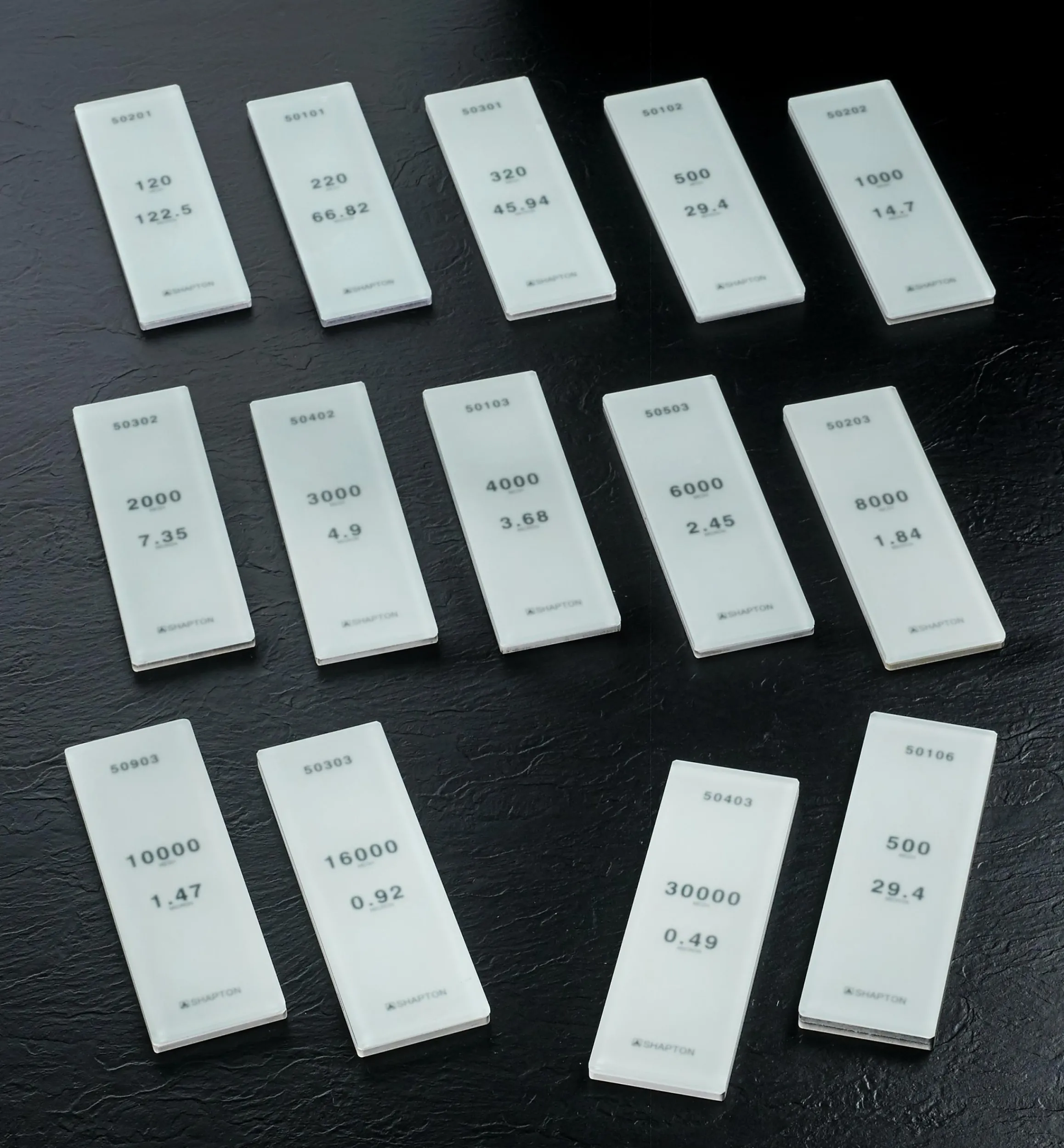 Lee Valley Sharpening>Shapton GlassStone (GS) Series HR Stones