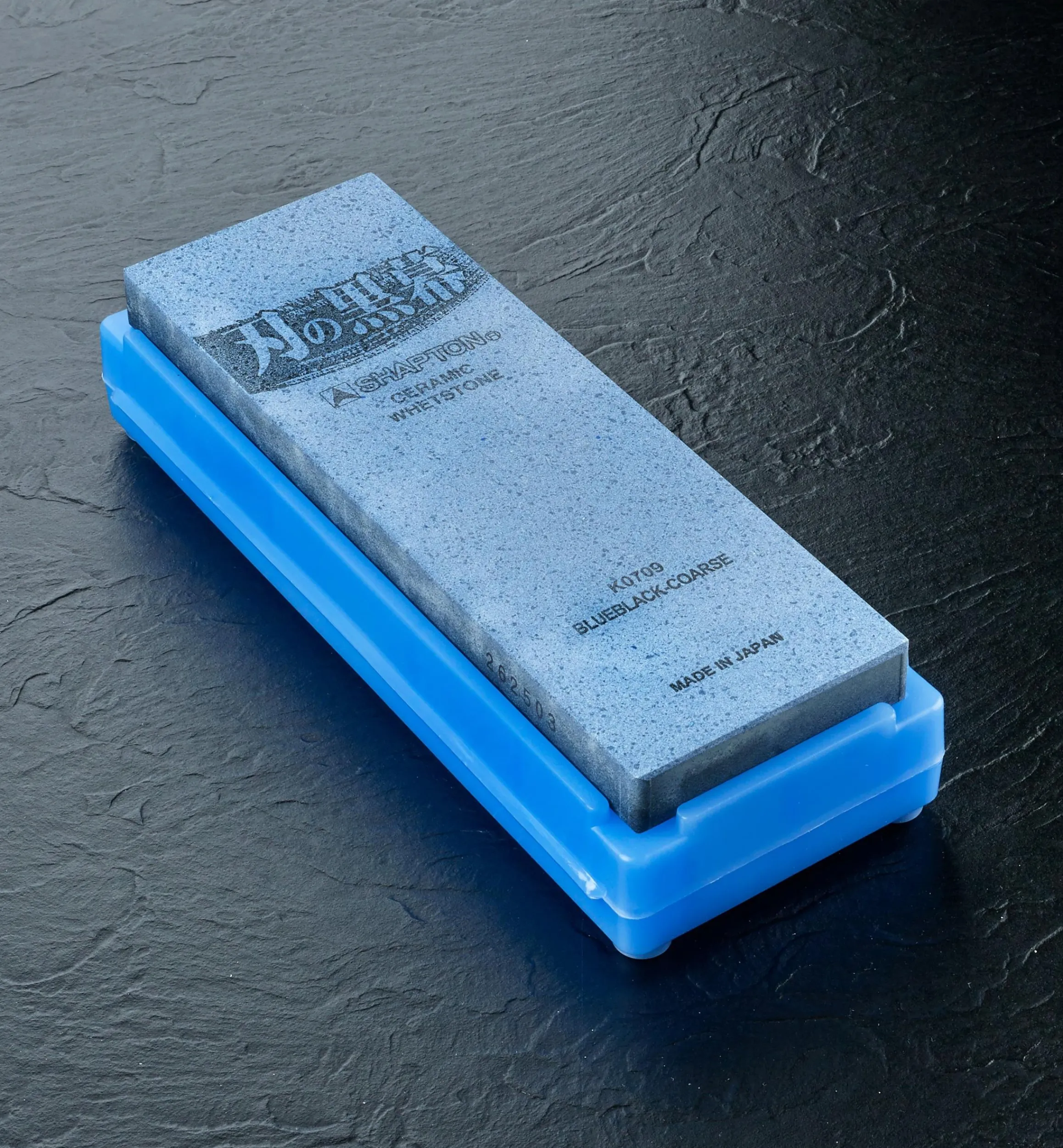 Lee Valley Sharpening>Shapton 320x Blue-Black Ha-No-Kuromaku Ceramic Stone