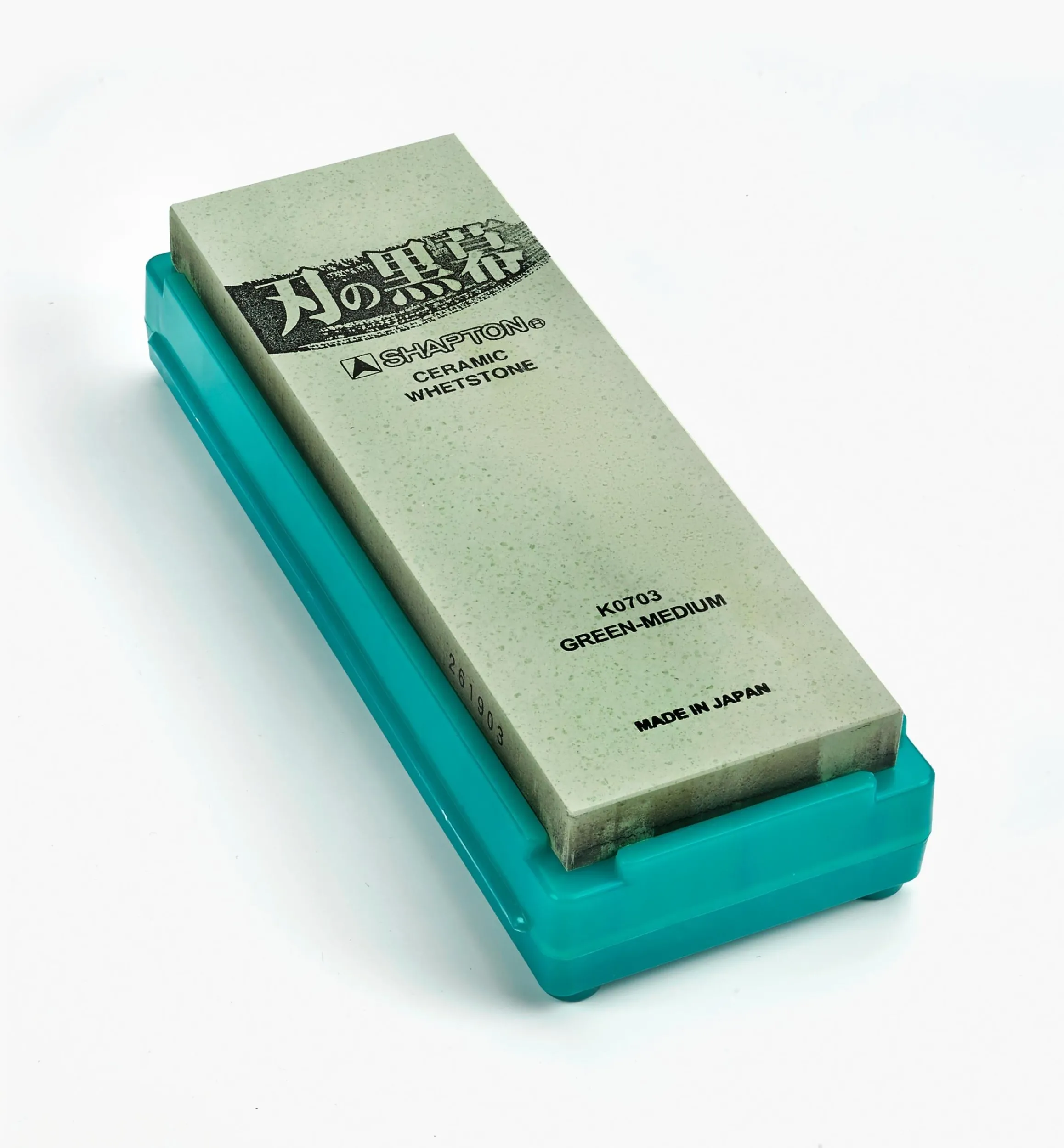Lee Valley Sharpening>Shapton 2000x Green Ha-No-Kuromaku Ceramic Stone