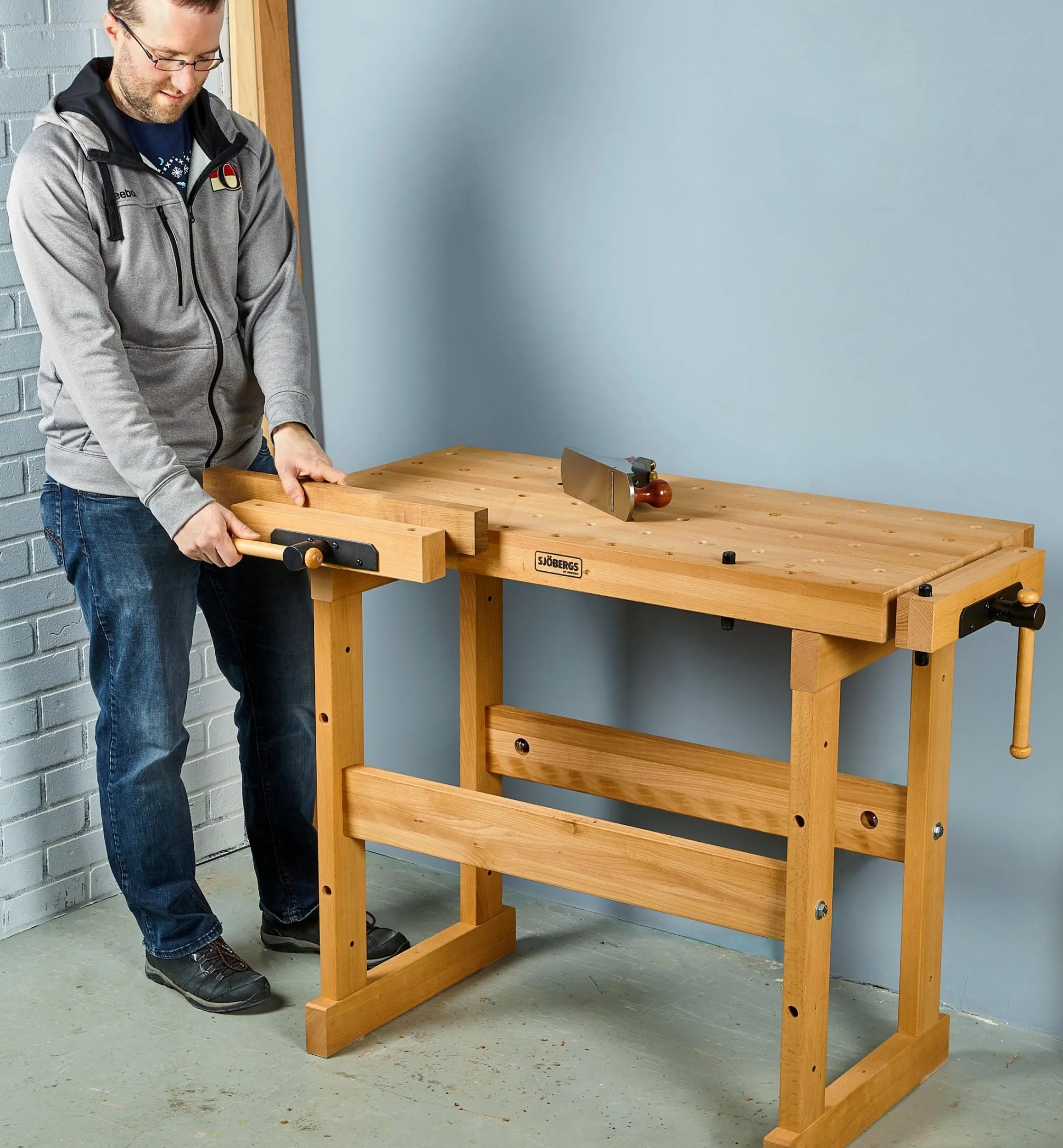 Lee Valley Workshop>Sjöbergs Apartment Workbench