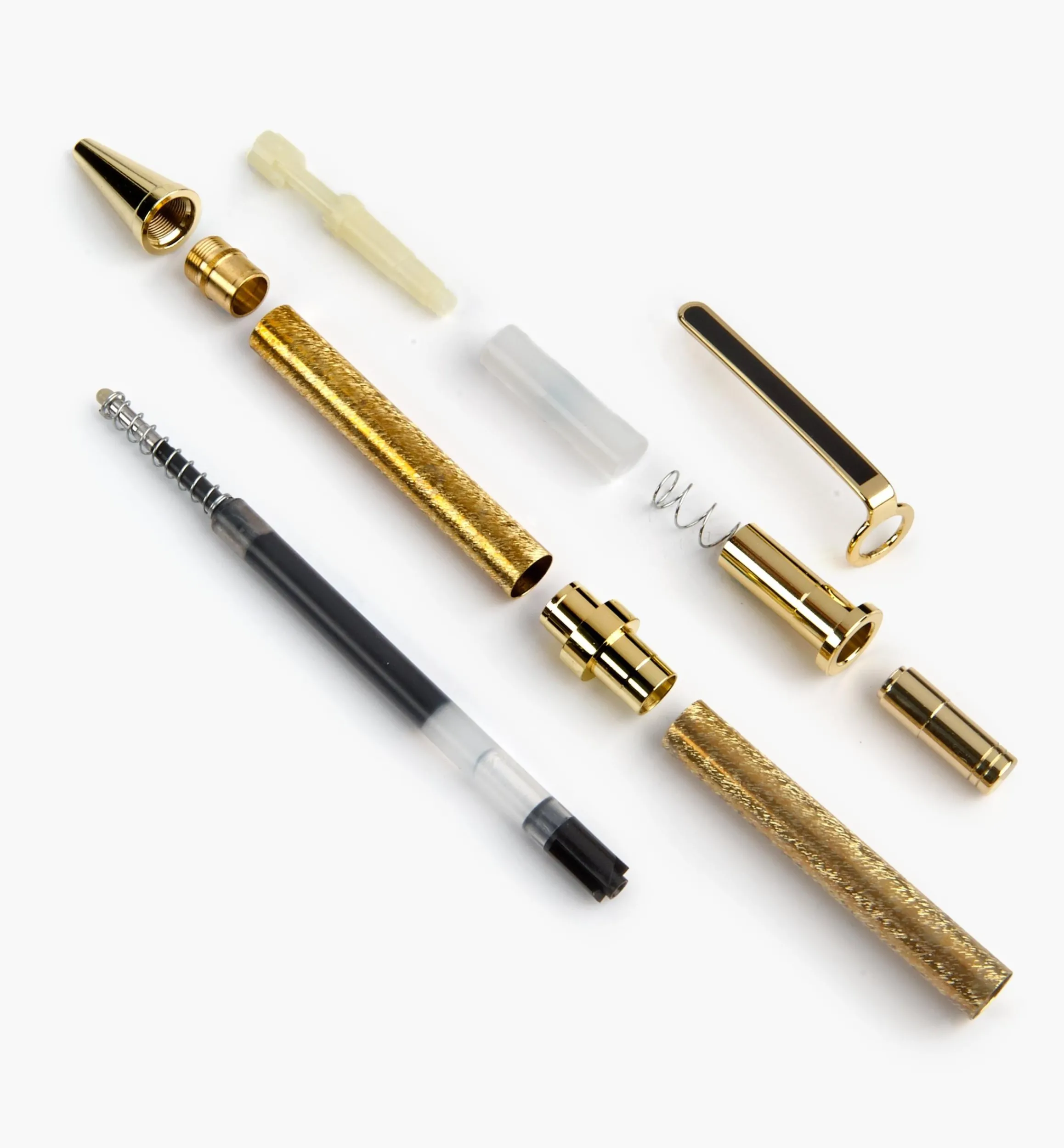 Lee Valley Project Supplies>Slimline Pro Click Gelwriter Pen Hardware