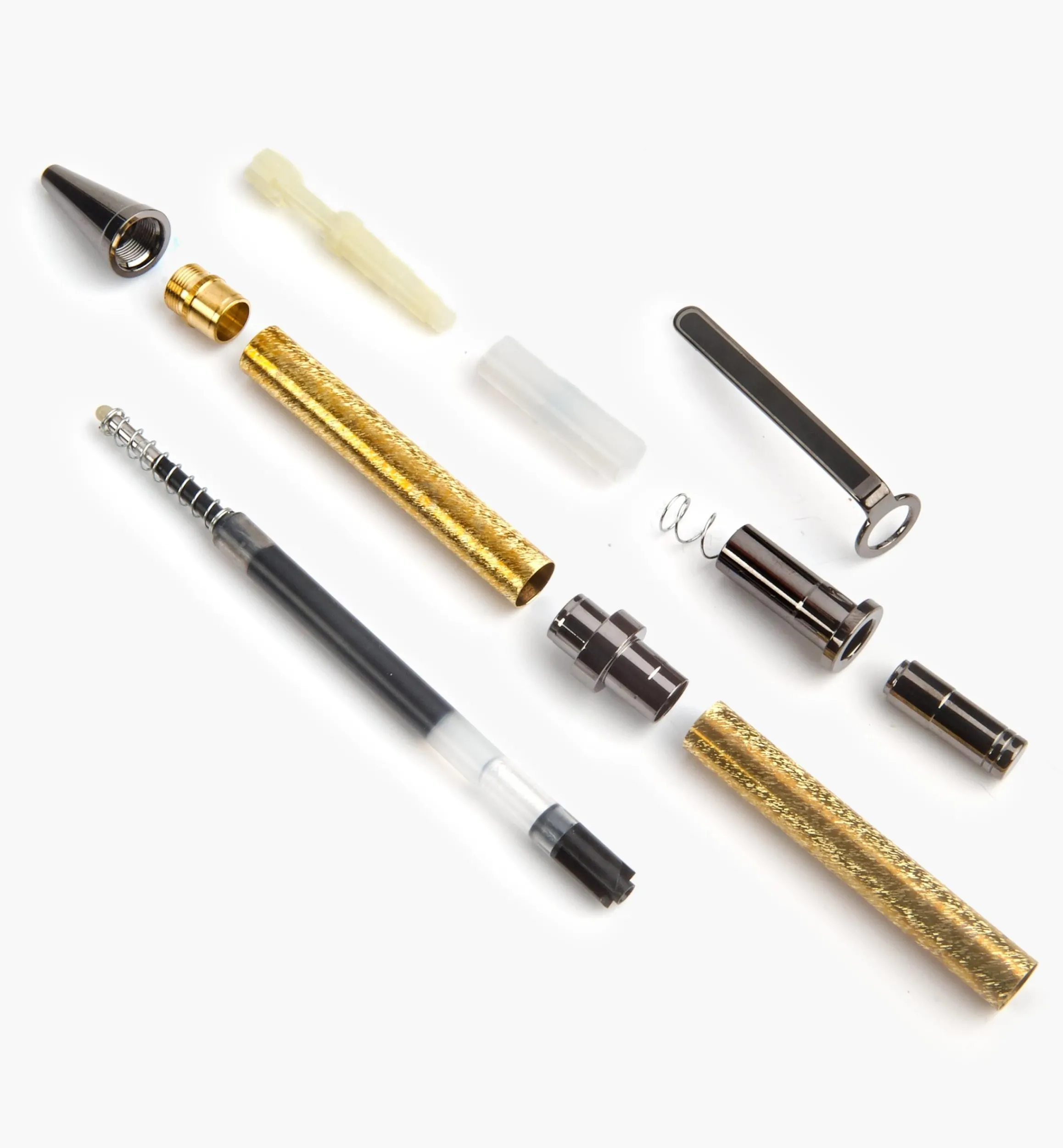Lee Valley Project Supplies>Slimline Pro Click Gelwriter Pen Hardware