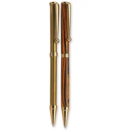 Lee Valley Project Supplies>Slim-Style Greek Key Pen Hardware