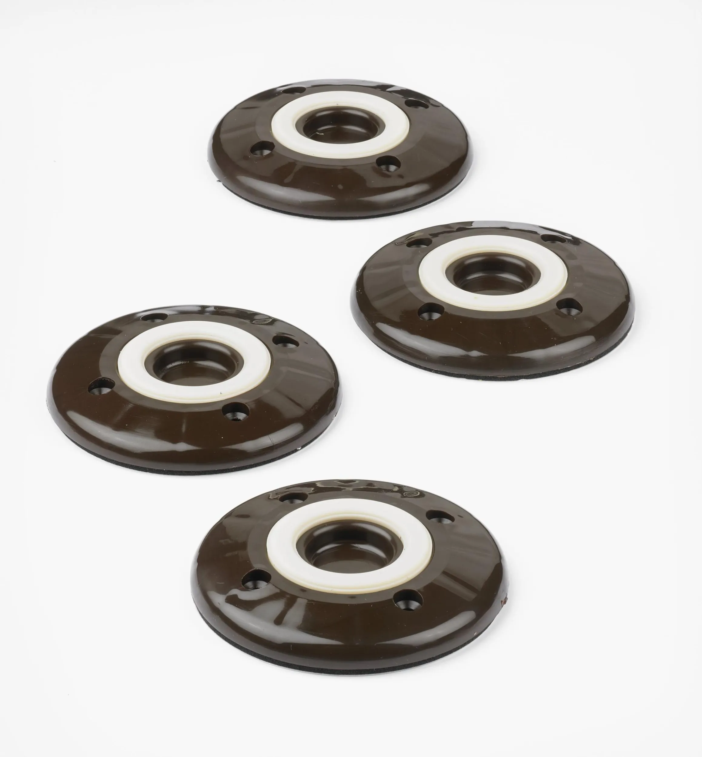 Lee Valley Glides>Slipstick Furniture Grippers, Chocolate Color