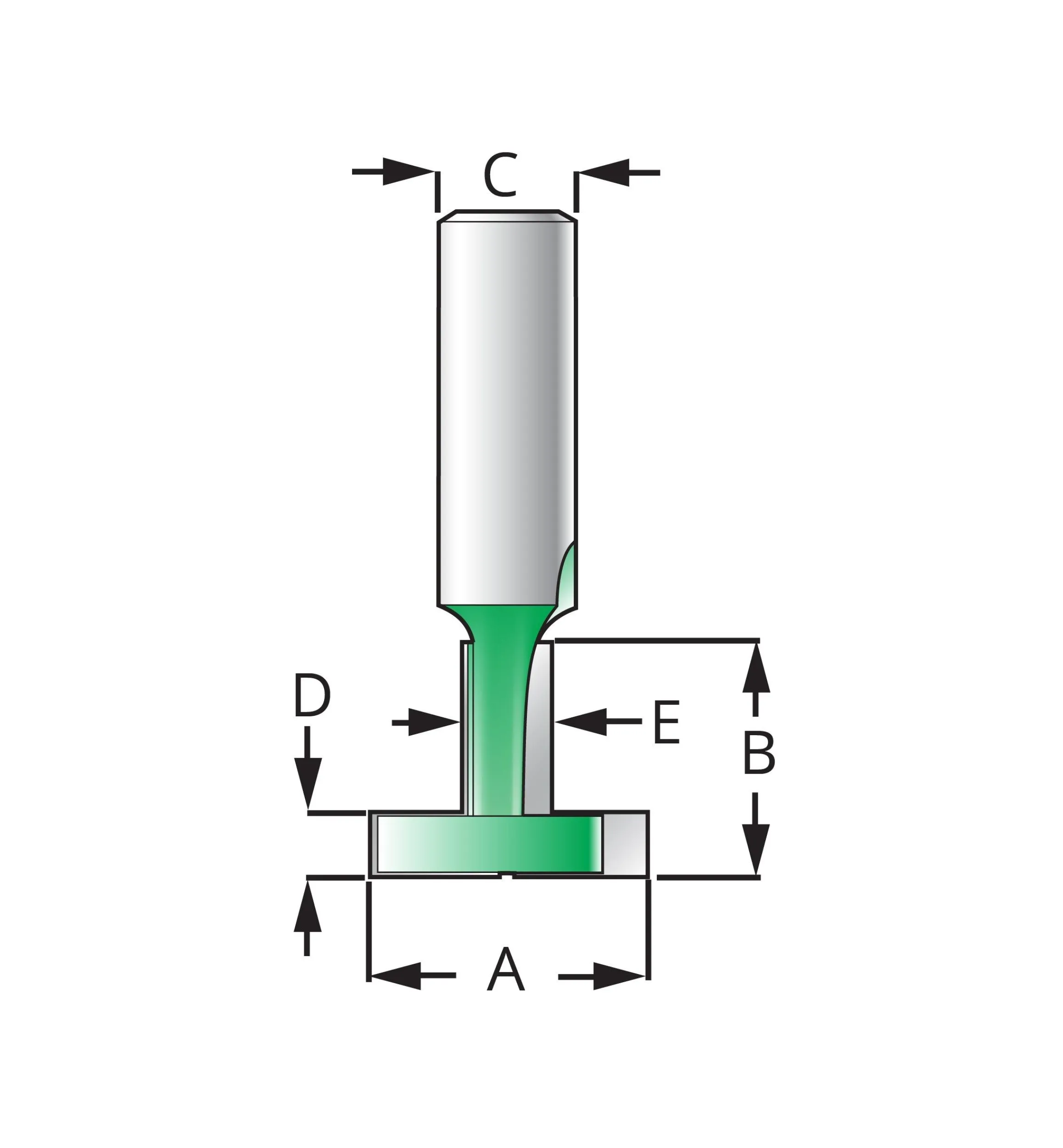 Lee Valley Routing>Slot-Wall Bit