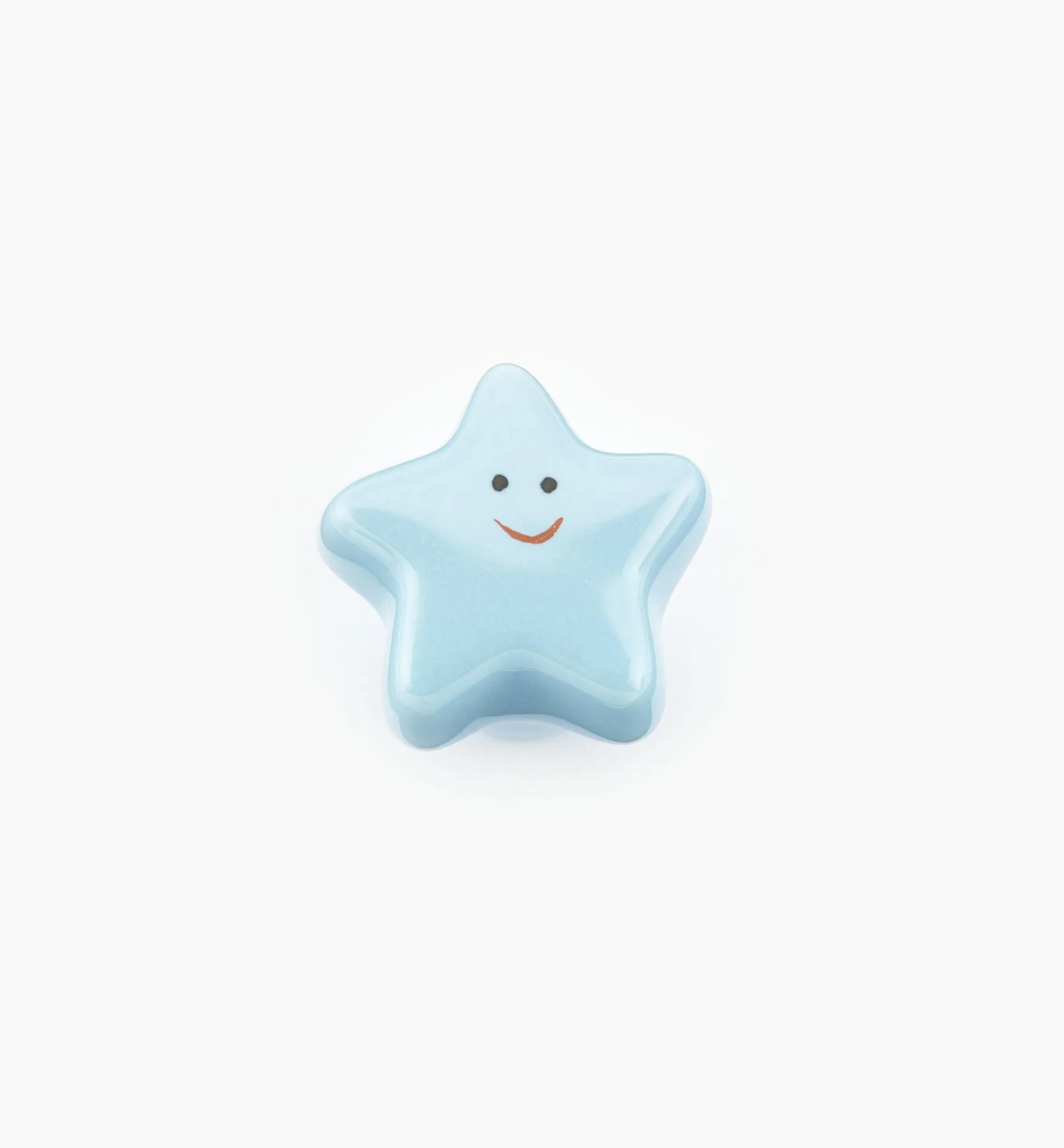Lee Valley Knobs>Smiley Star Ceramic Knob