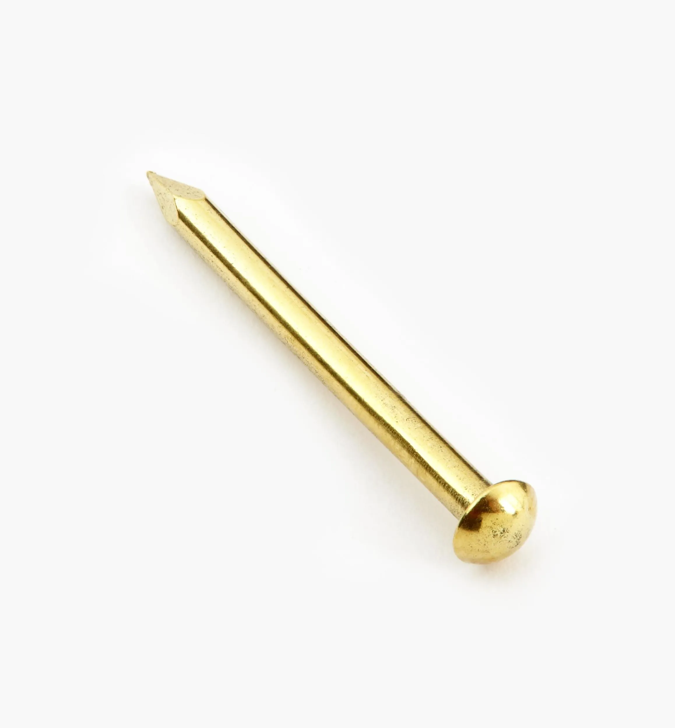 Lee Valley Fasteners>Solid Brass Escutcheon Pins