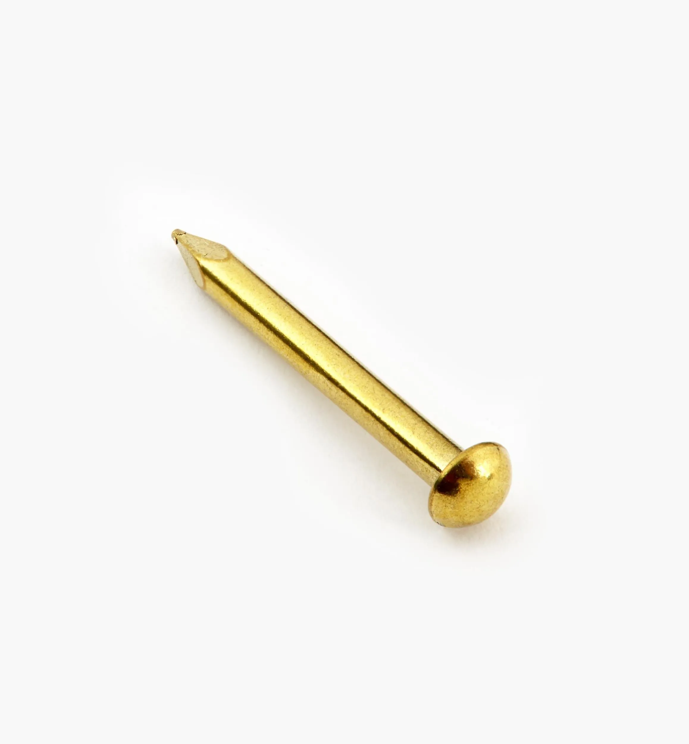 Lee Valley Fasteners>Solid Brass Escutcheon Pins