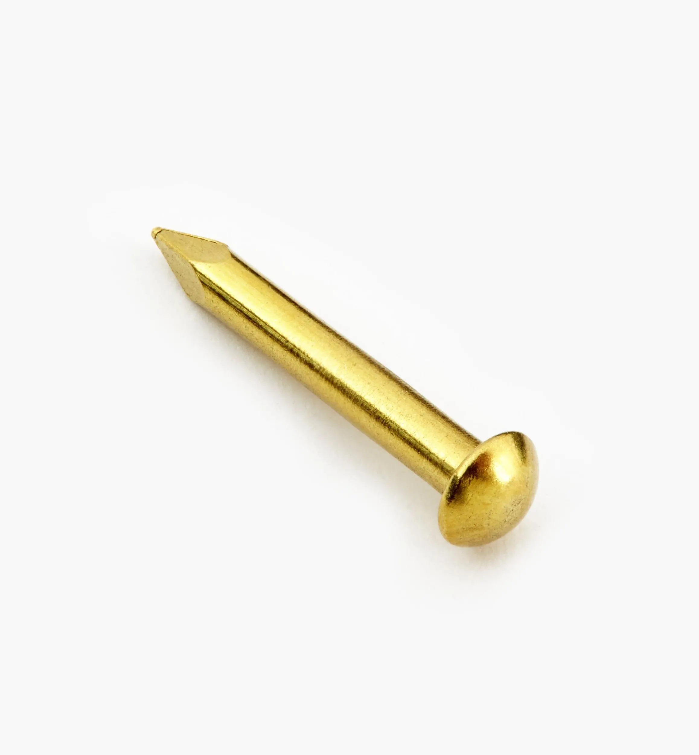 Lee Valley Fasteners>Solid Brass Escutcheon Pins