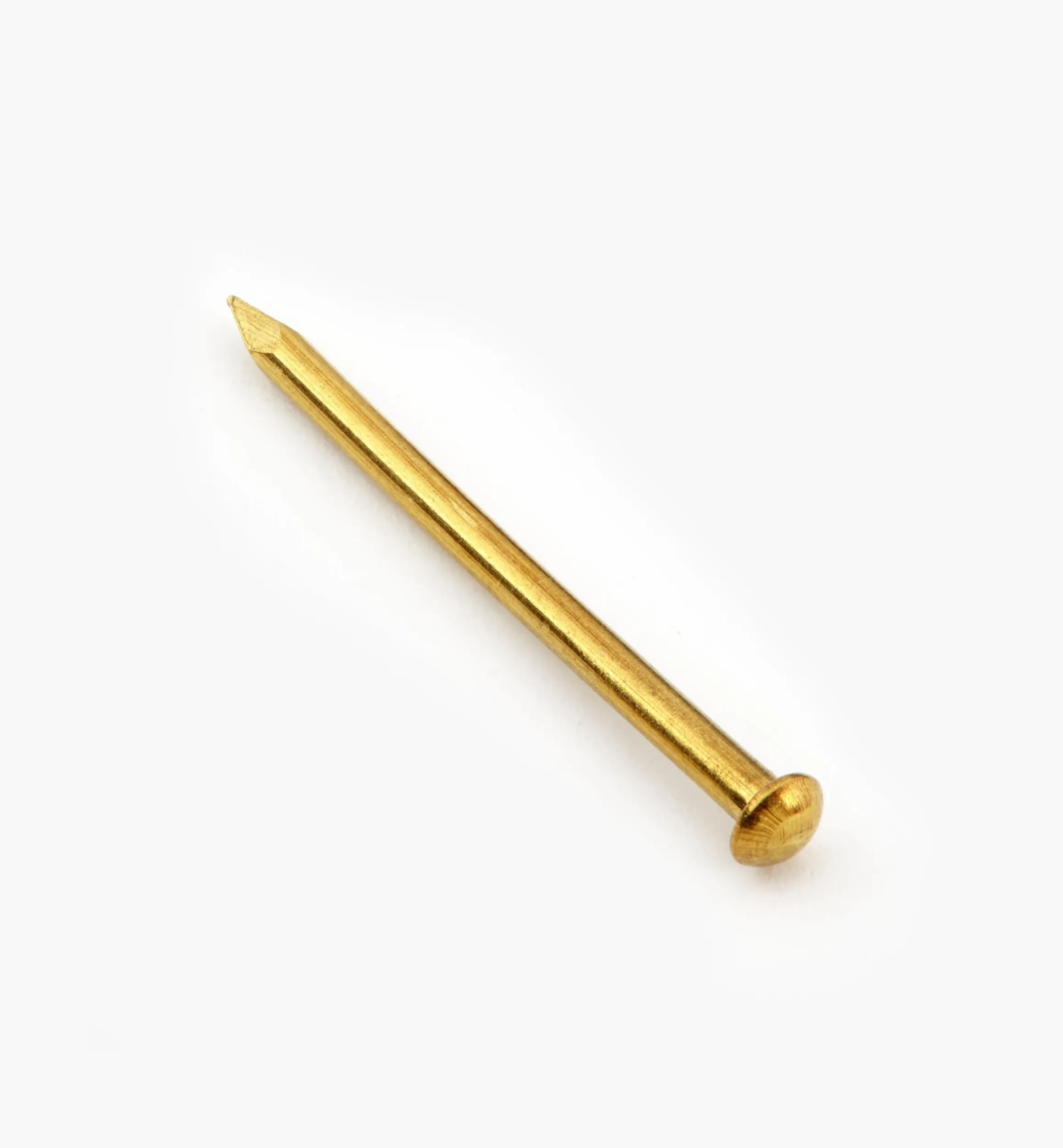 Lee Valley Fasteners>Solid Brass Escutcheon Pins