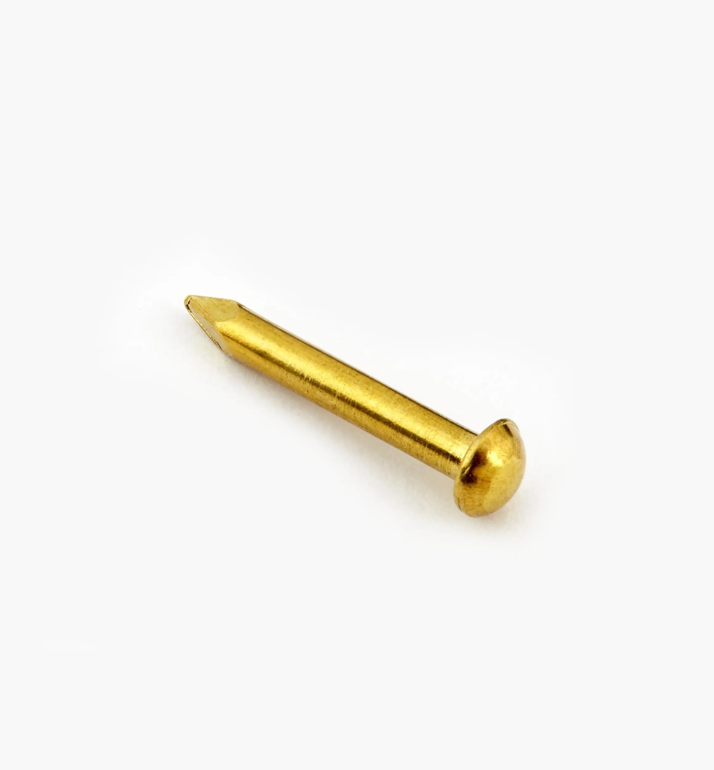 Lee Valley Fasteners>Solid Brass Escutcheon Pins