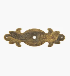 Lee Valley Escutcheons>Solid Brass Plate Backplate