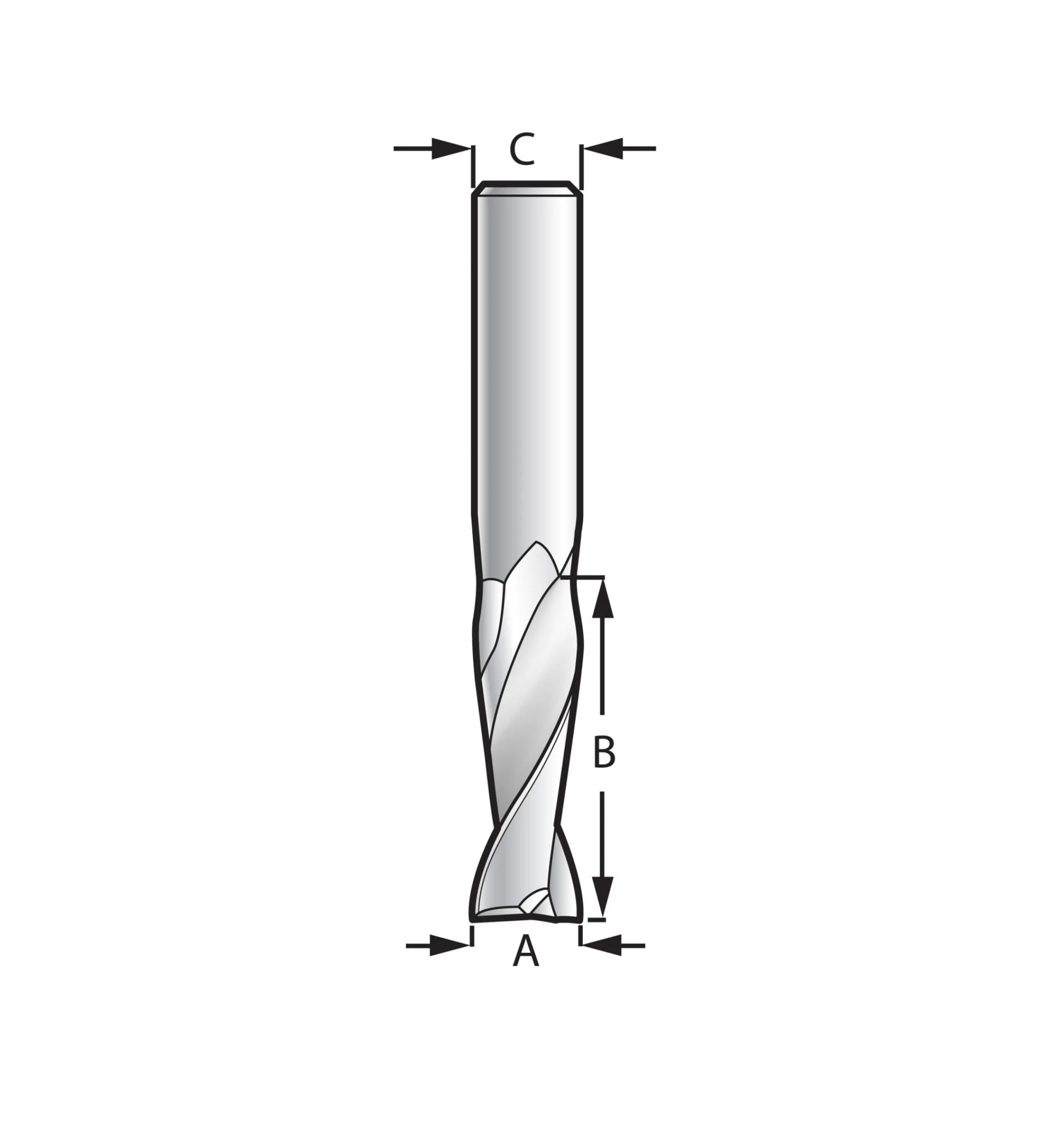 Lee Valley Routing>Solid Carbide Onsrud Spiral Router Bits