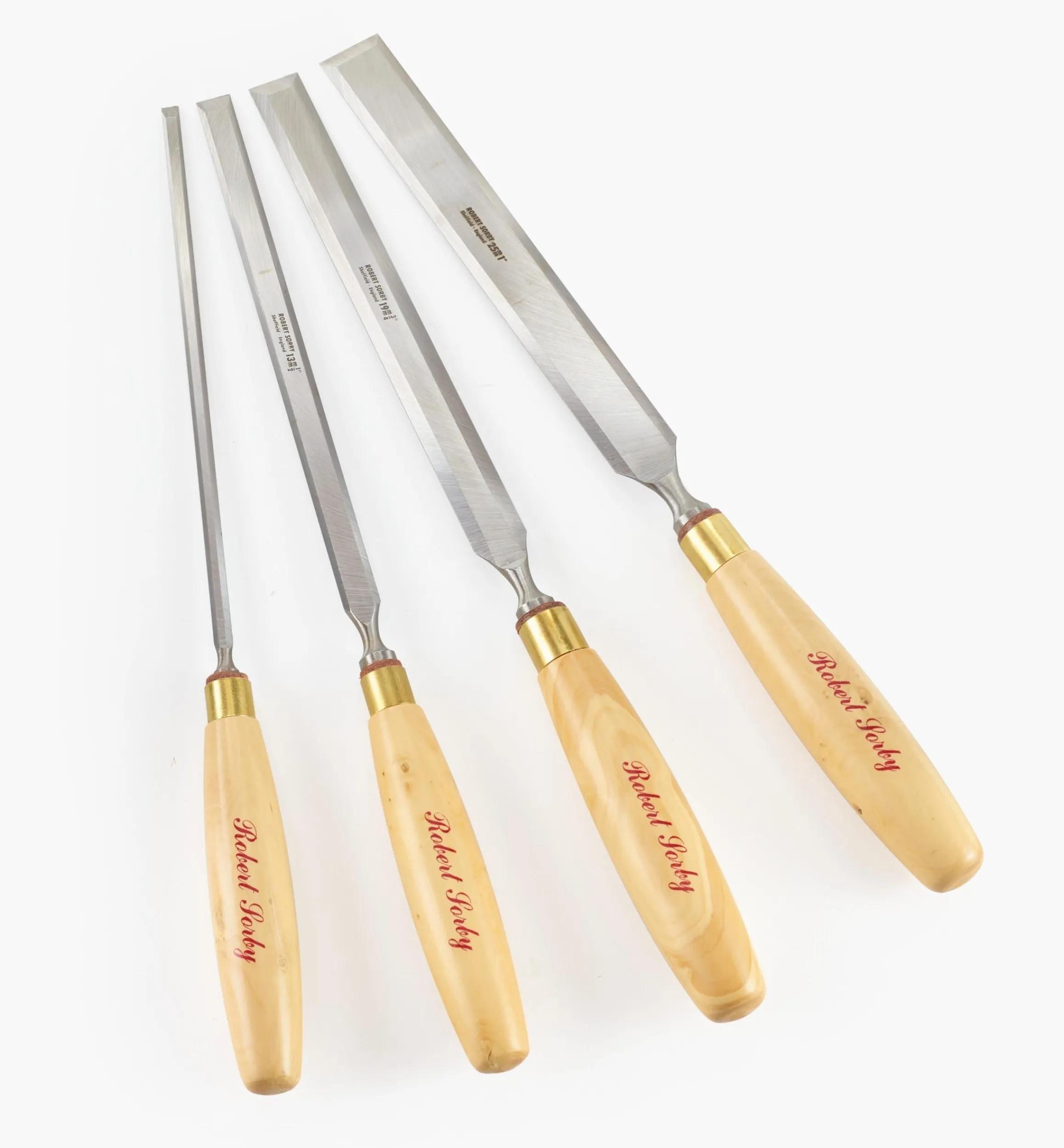 Lee Valley Hand Tools>Sorby Boxwood-Handled Paring Chisels