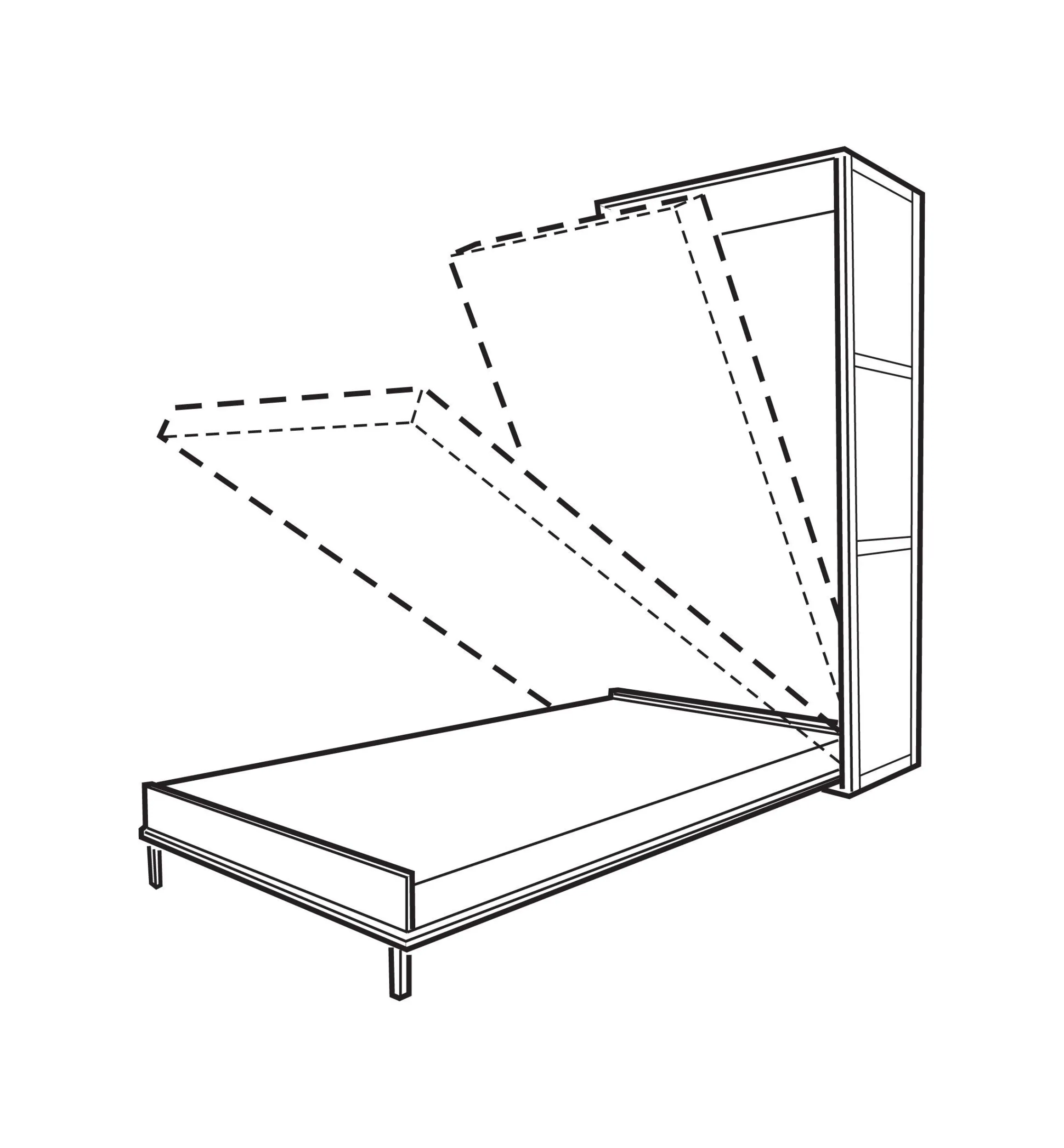 Lee Valley Bed Hardware>Spring Box Hardware For Fold-Down Beds